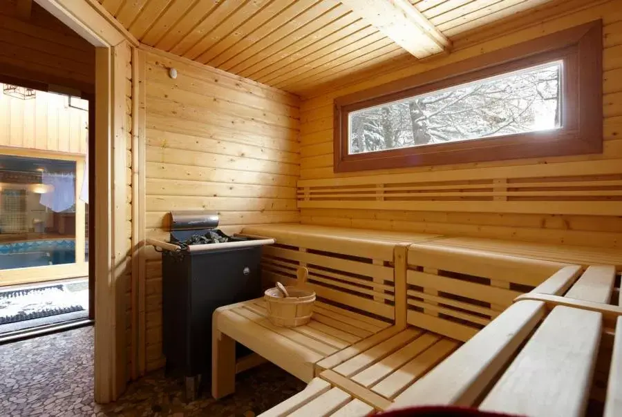 Sauna in Chalet Mounier