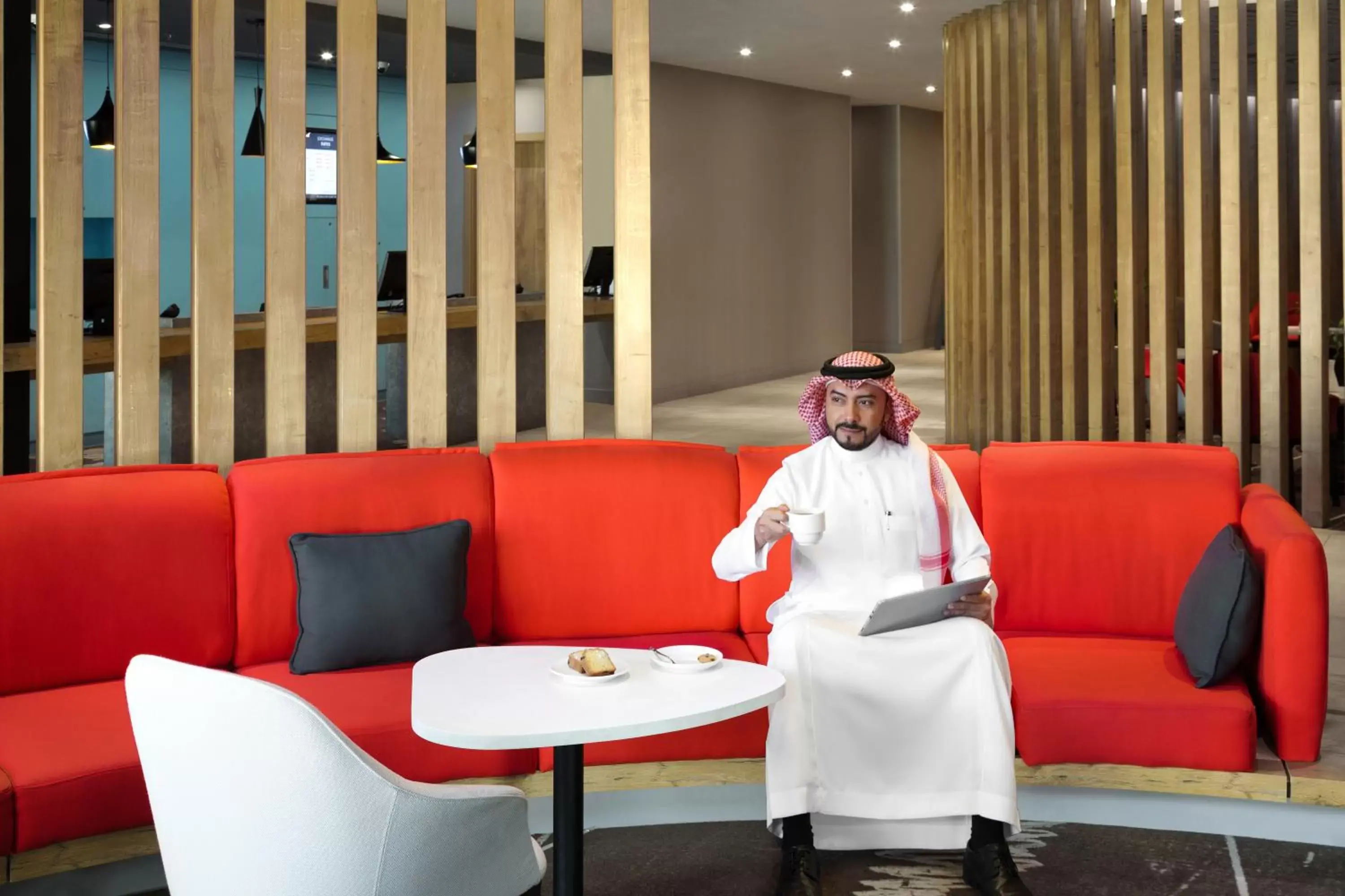 Lobby or reception in Ibis Jeddah Malik Road