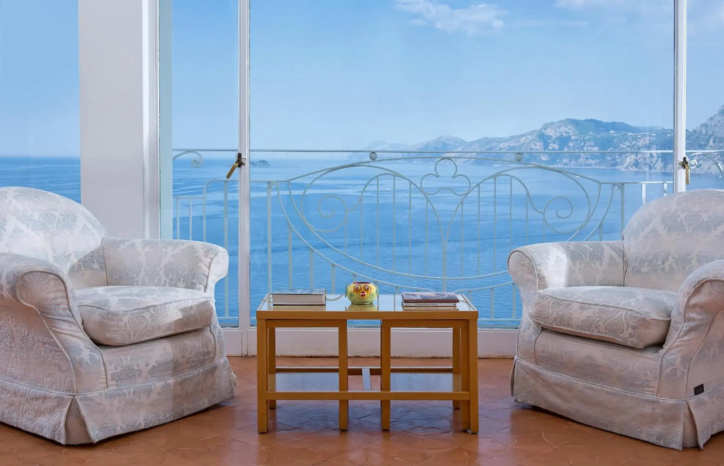 View (from property/room), Seating Area in Tramonto d'Oro