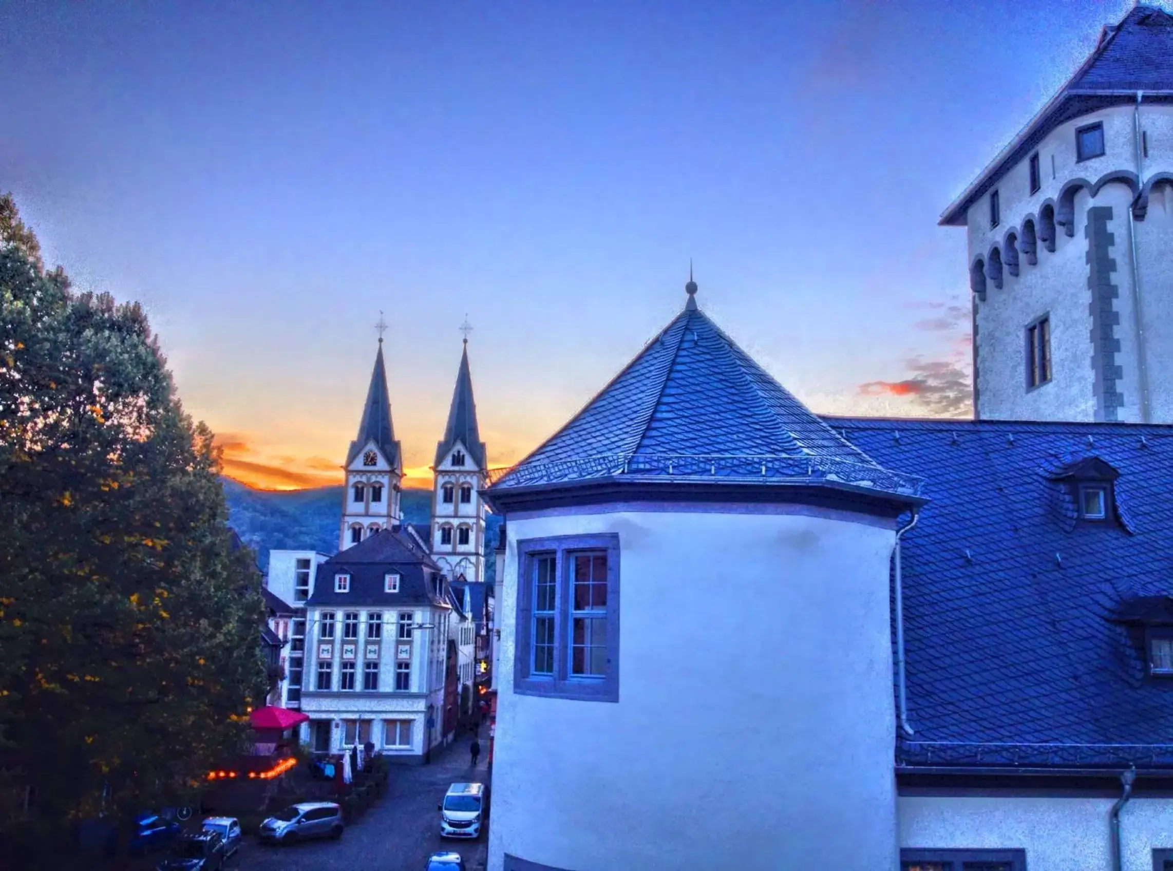 Landmark view, Property Building in Hotel Rheinlust