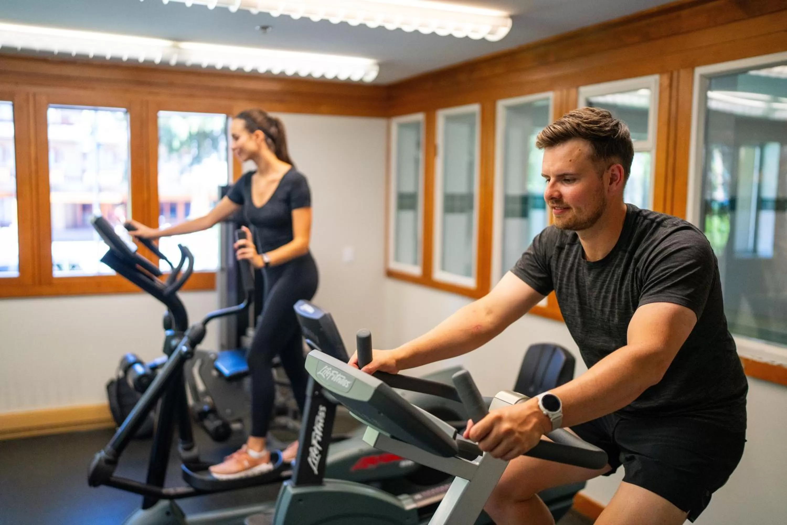 Fitness centre/facilities in Whistler Village Inn & Suites