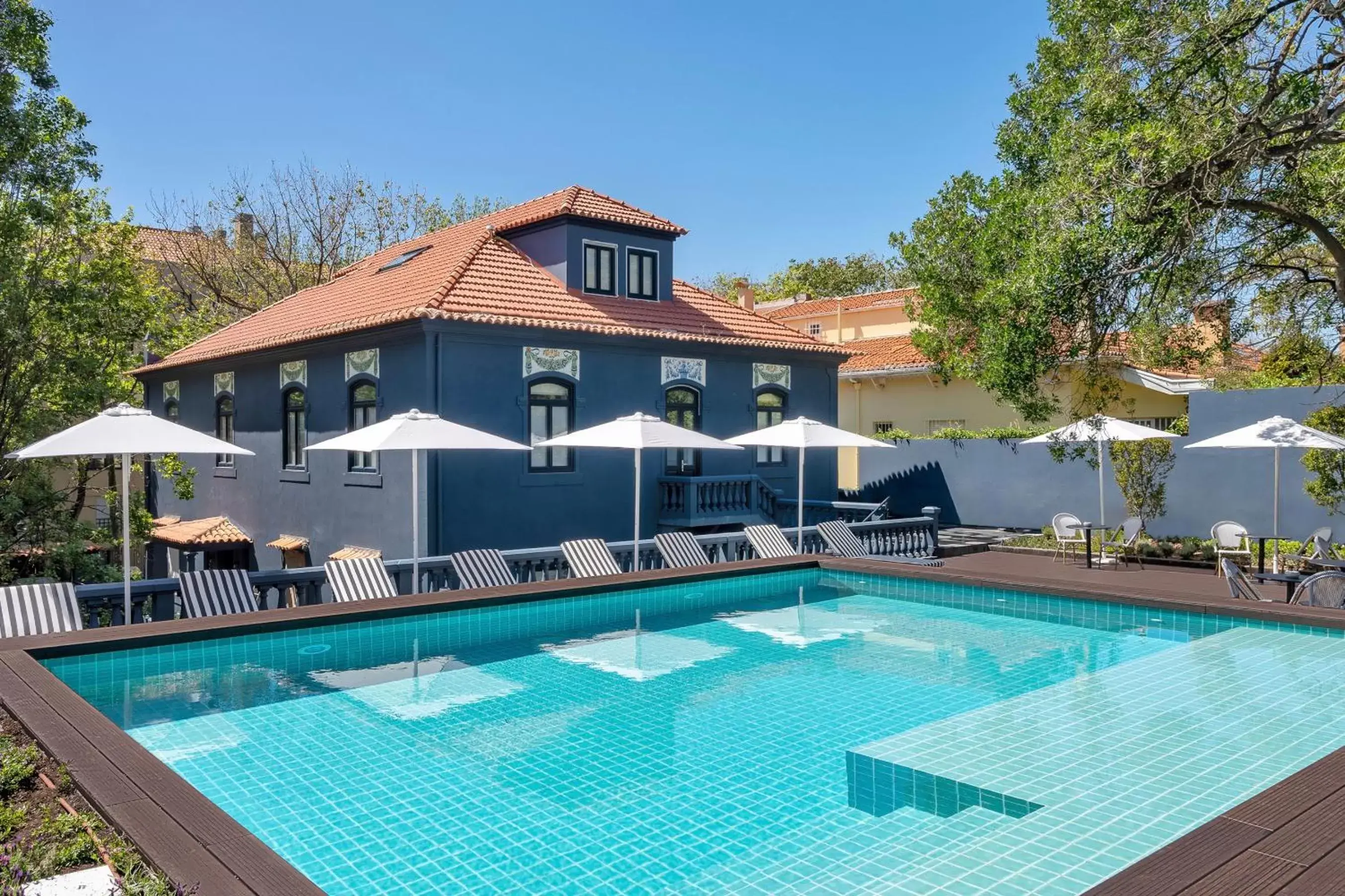 Swimming pool, Property Building in Casa da Marechal - Boutique Hotel by Oporto Collection - Adults Only