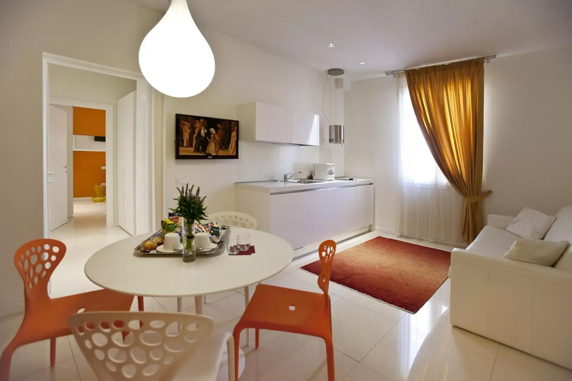 Living room, Dining Area in Opera Relais De Charme - Aparthotel