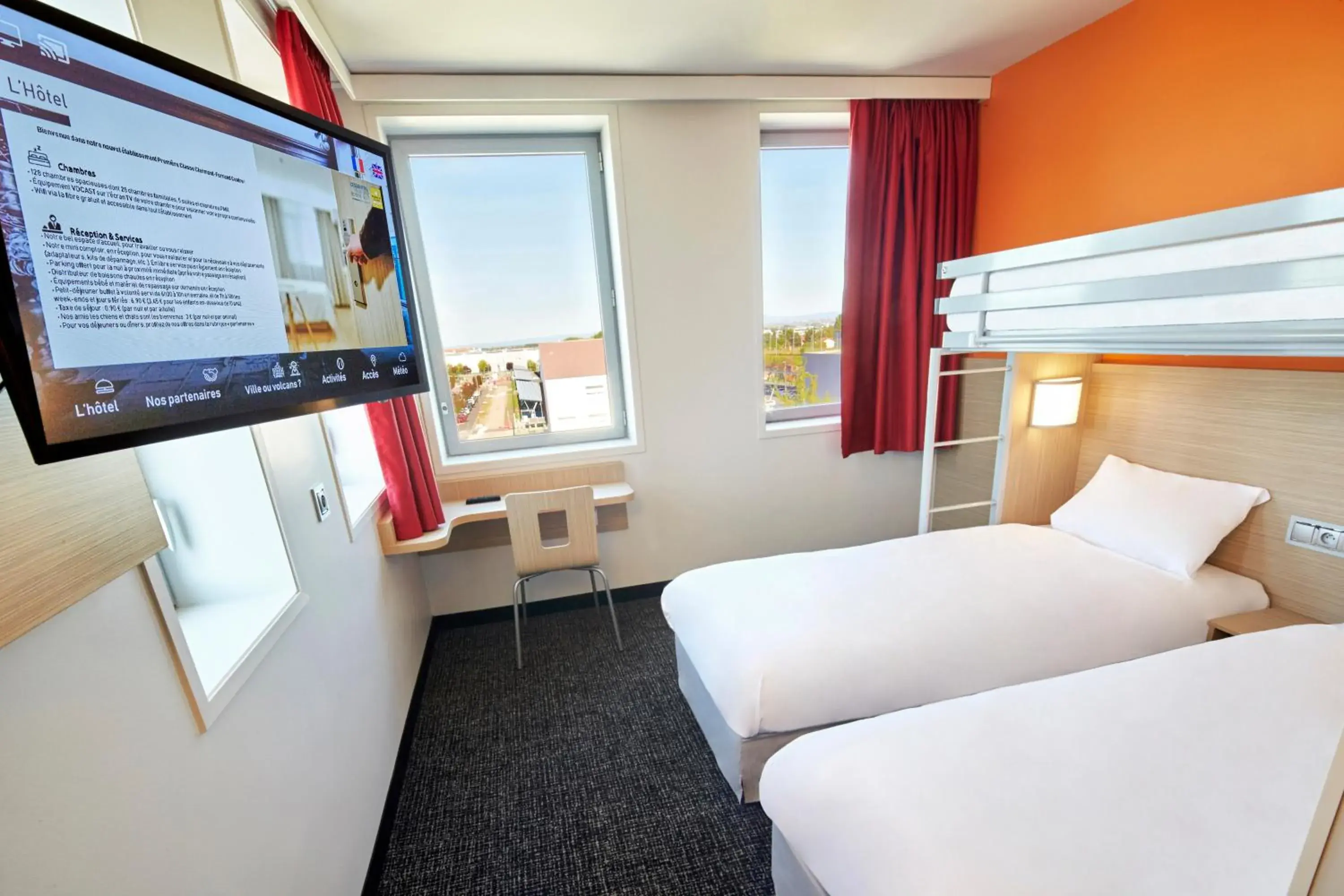 Bed in Kyriad ECO - Clermont Ferrand Estaing Bed in Kyriad ECO - Clermont Ferrand Estaing