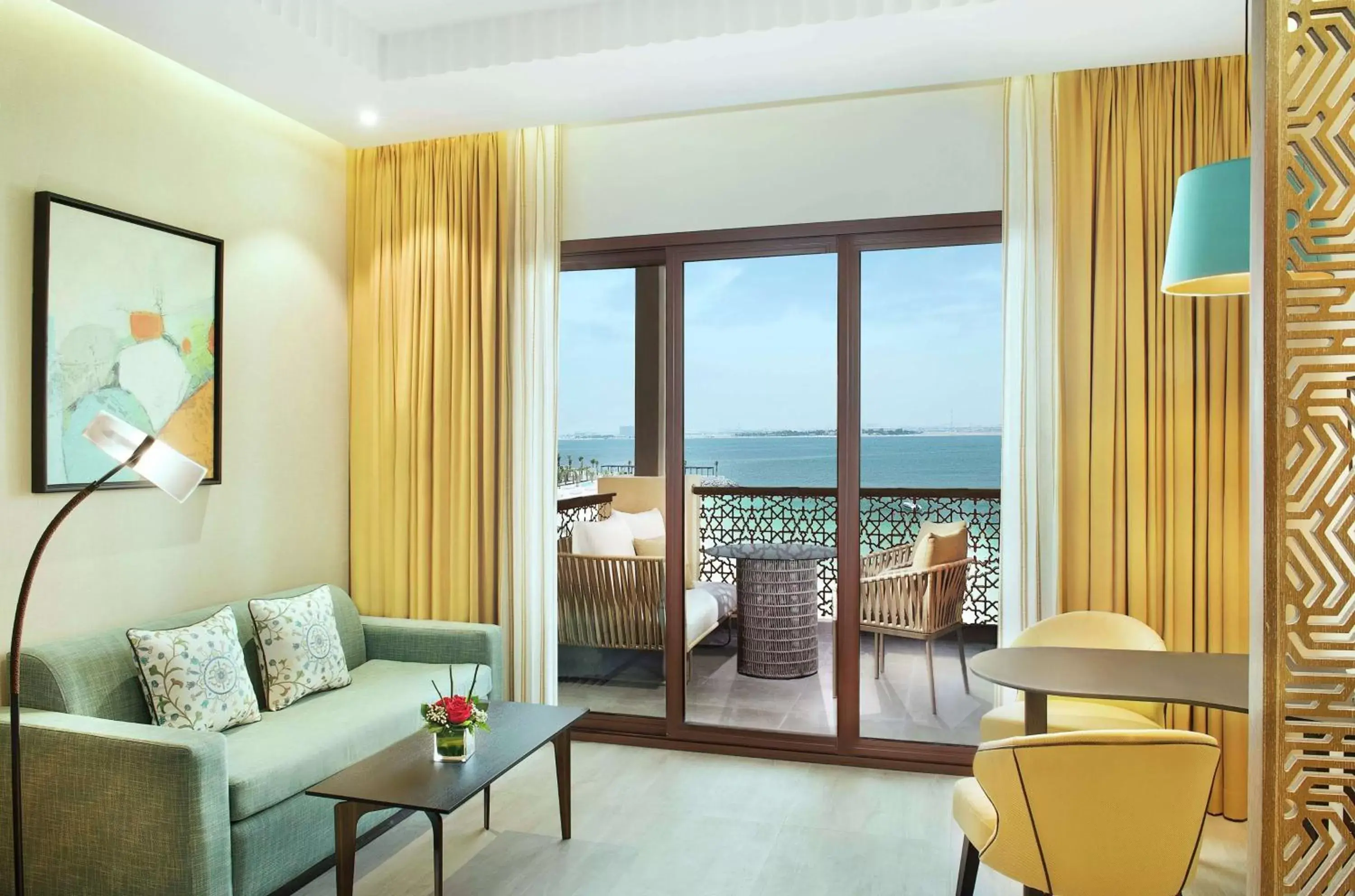 View (from property/room), Seating Area in DoubleTree by Hilton Resort & Spa Marjan Island