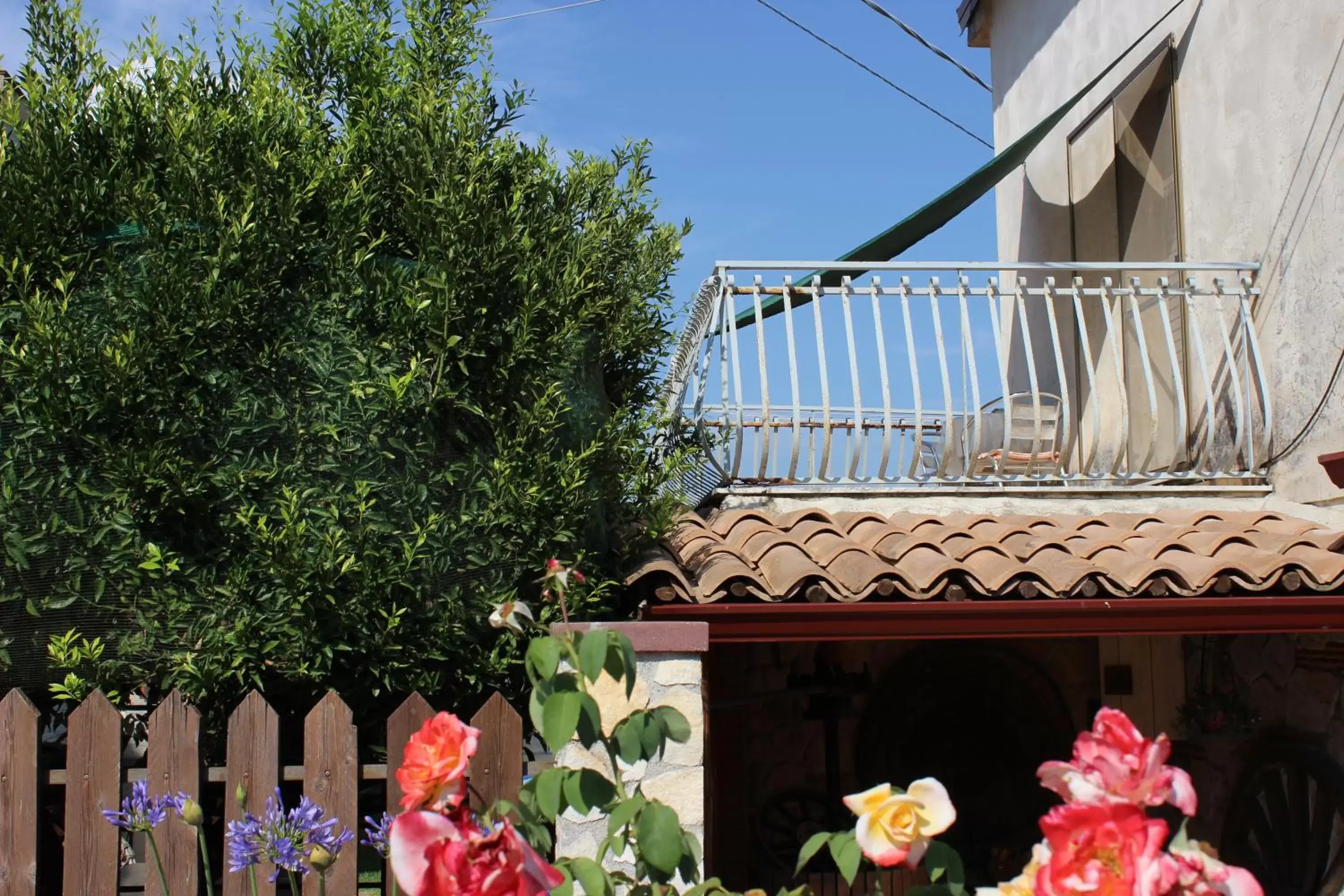 Balcony/Terrace in B&B La Vigna