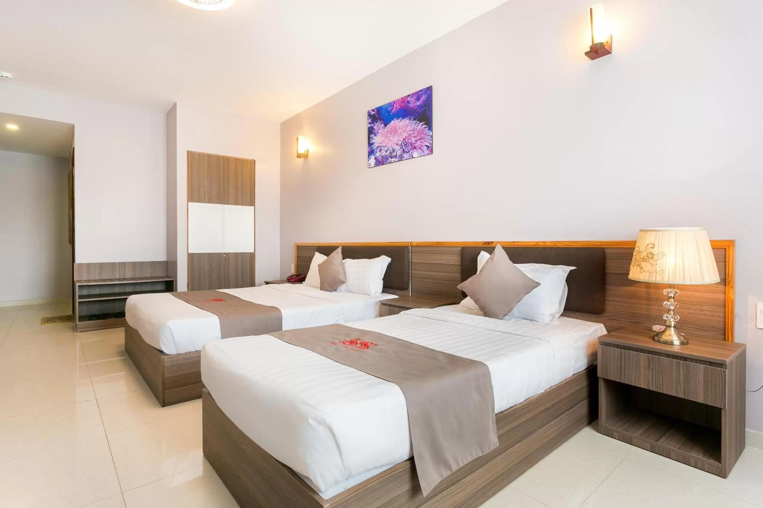 Bedroom, Bed in Khách sạn San Hô Vũng Tàu (Coral Hotel)