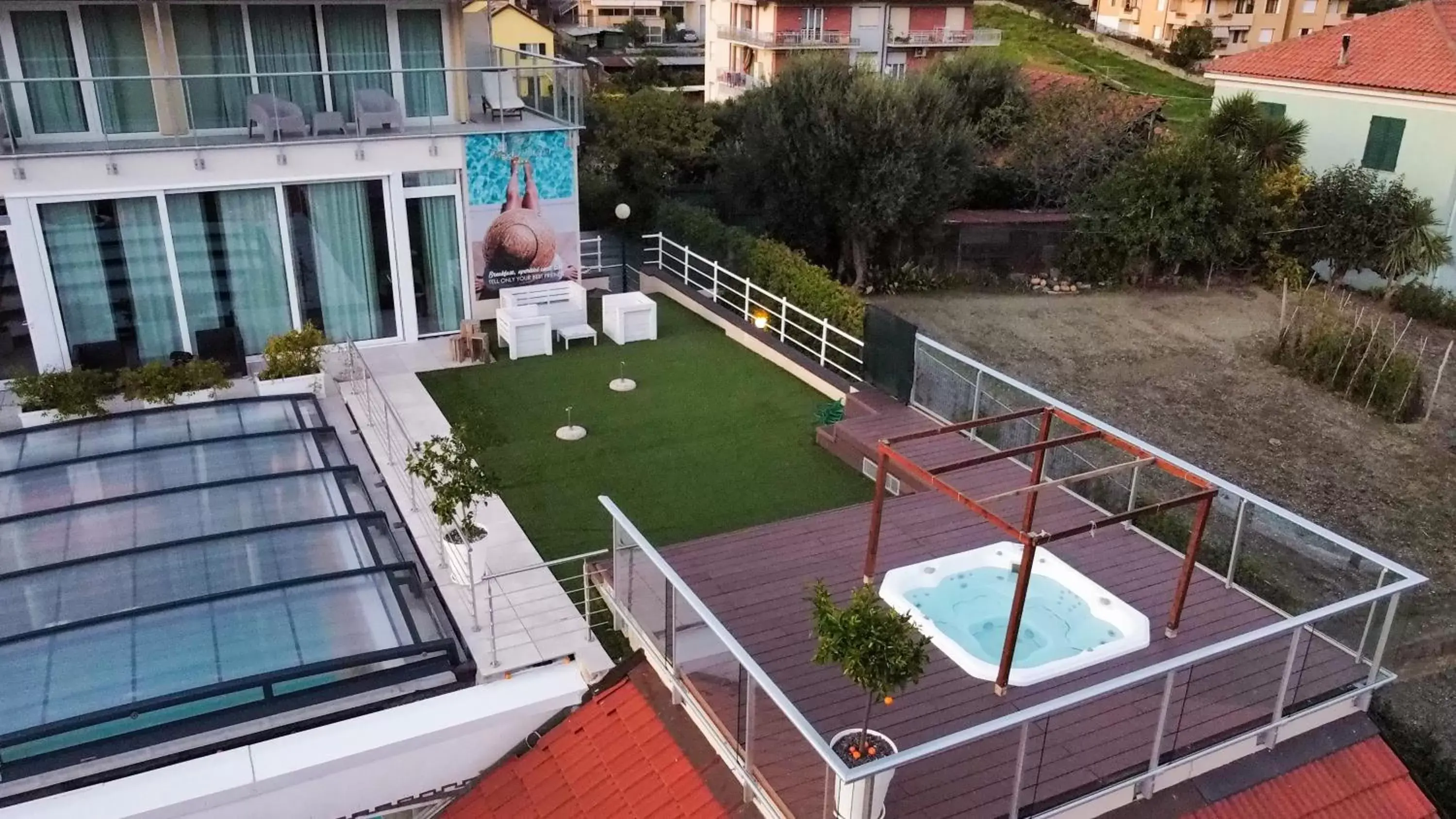 Pool View in Poggio Hotel