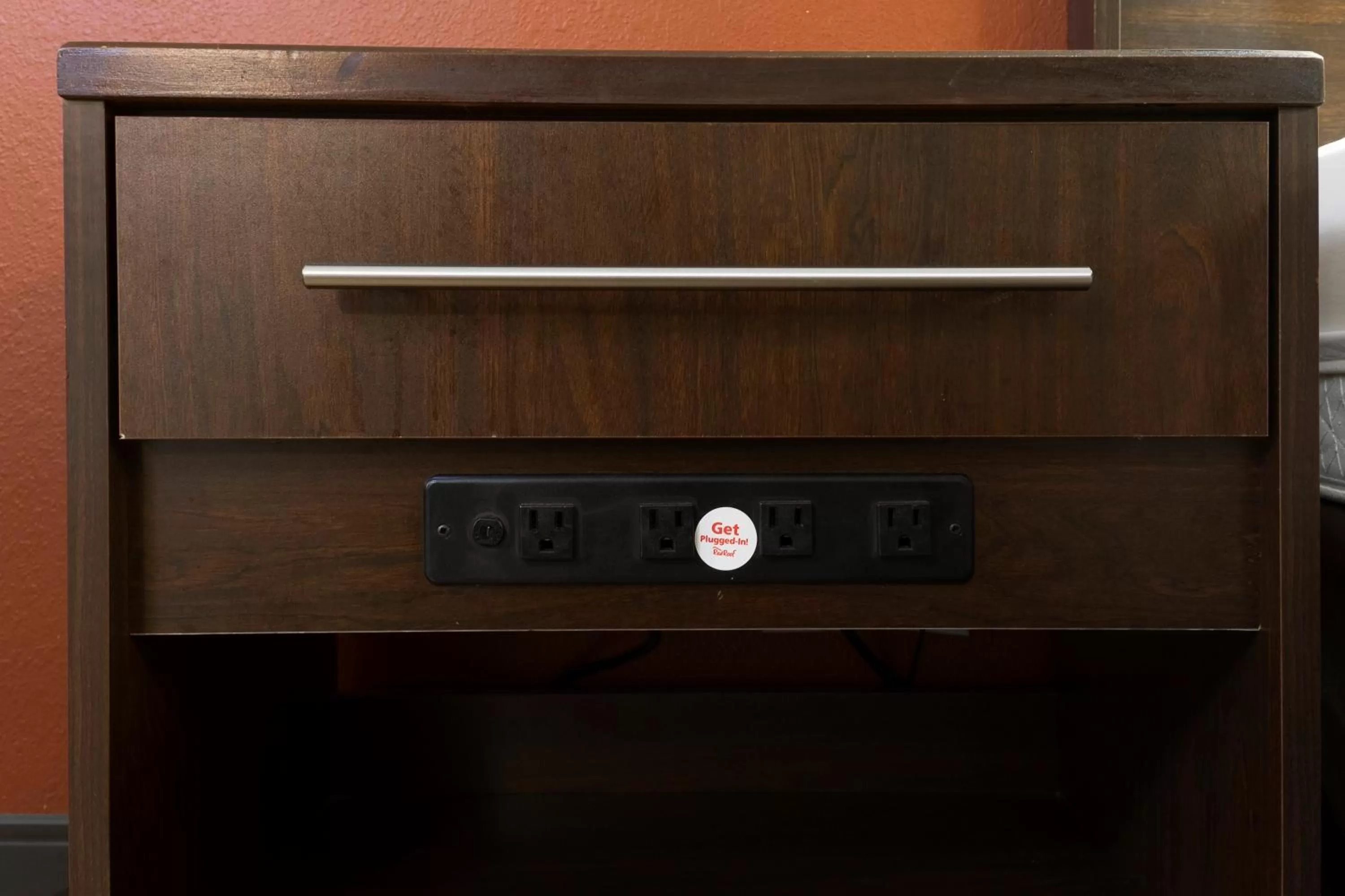 Photo of the whole room in Red Roof Inn Hampton Coliseum and Convention Center