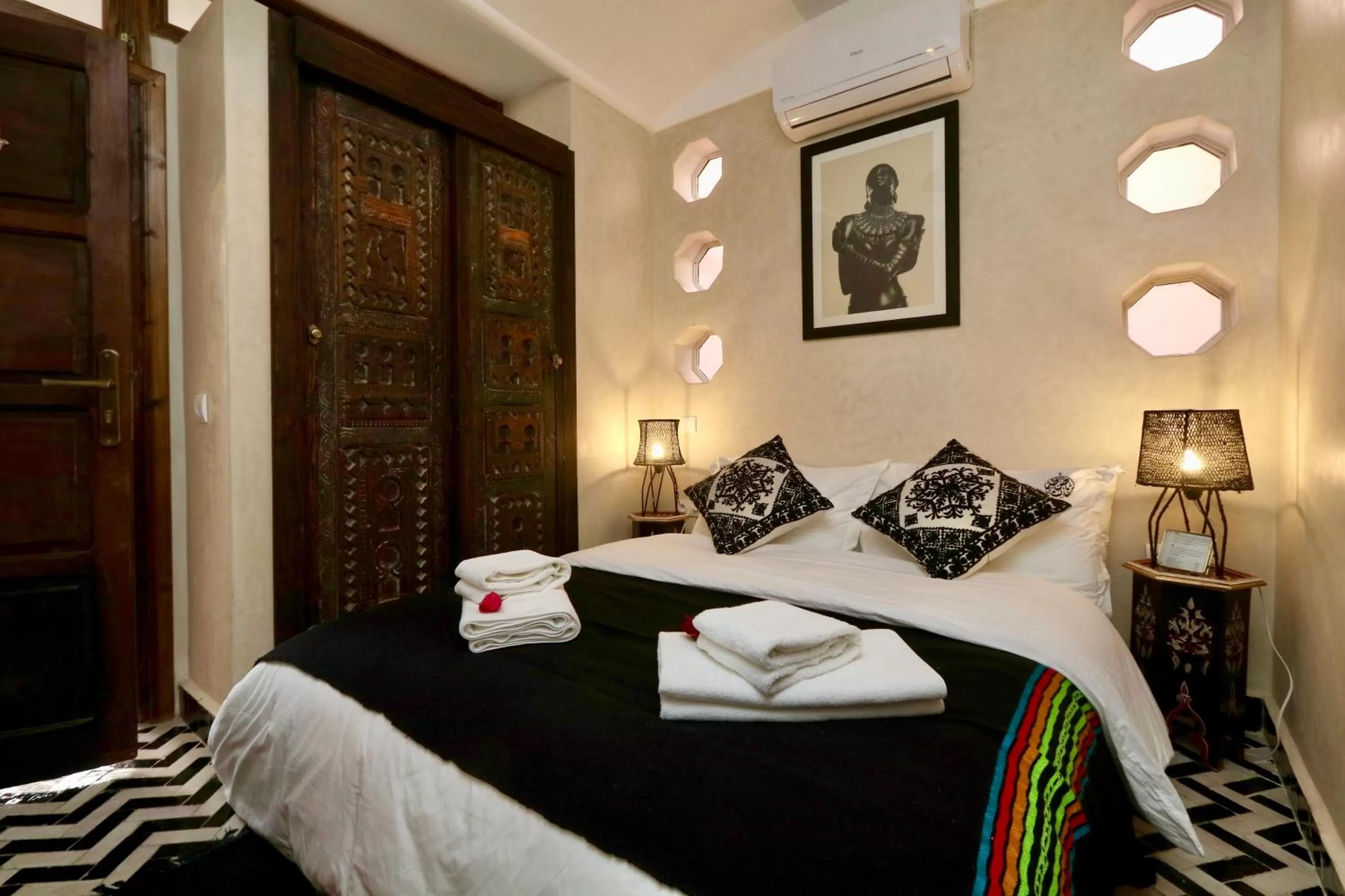 Photo of the whole room, Bed in Riad Beata Bed & Breakfast
