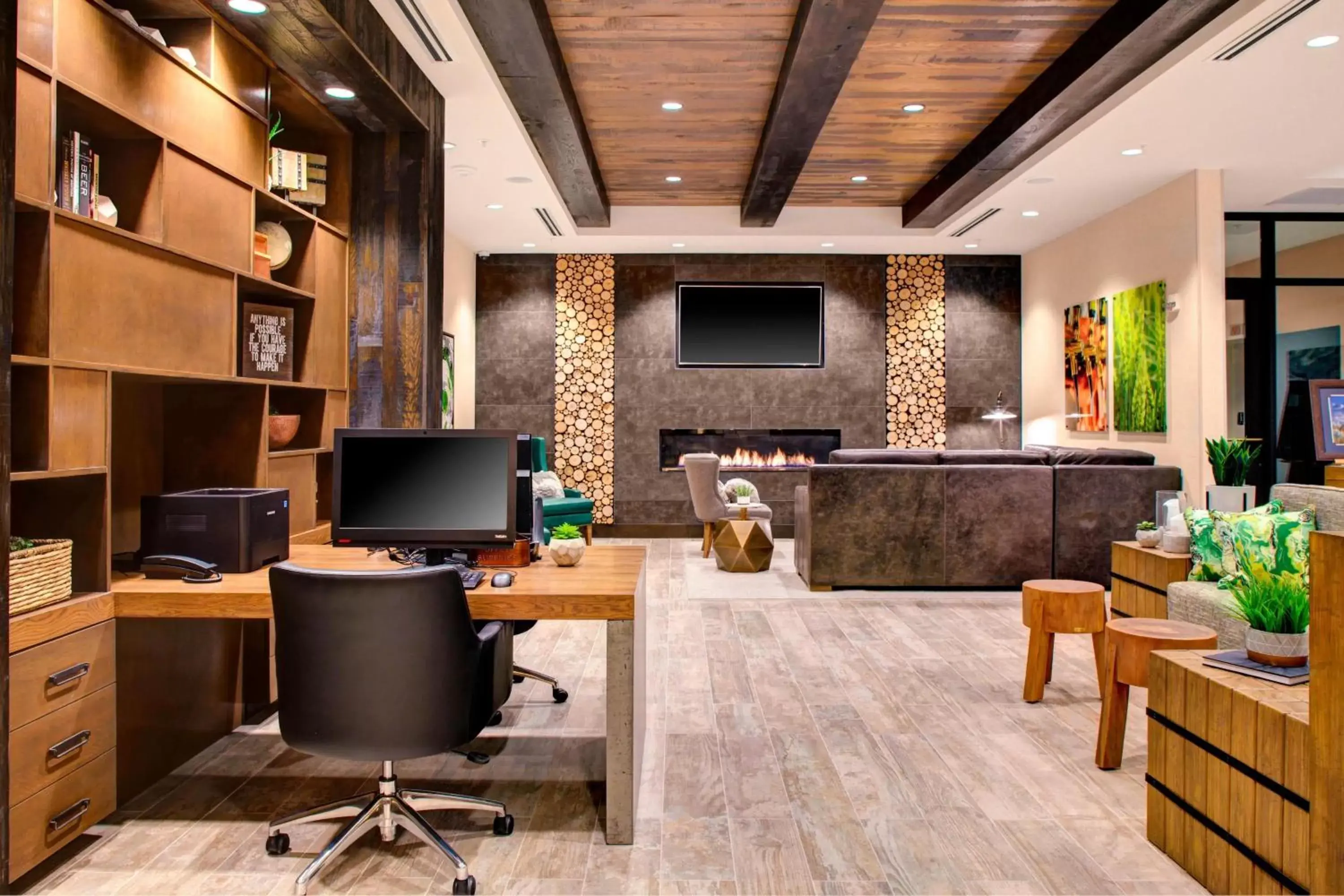 Lobby or reception in SpringHill Suites by Marriott Bozeman