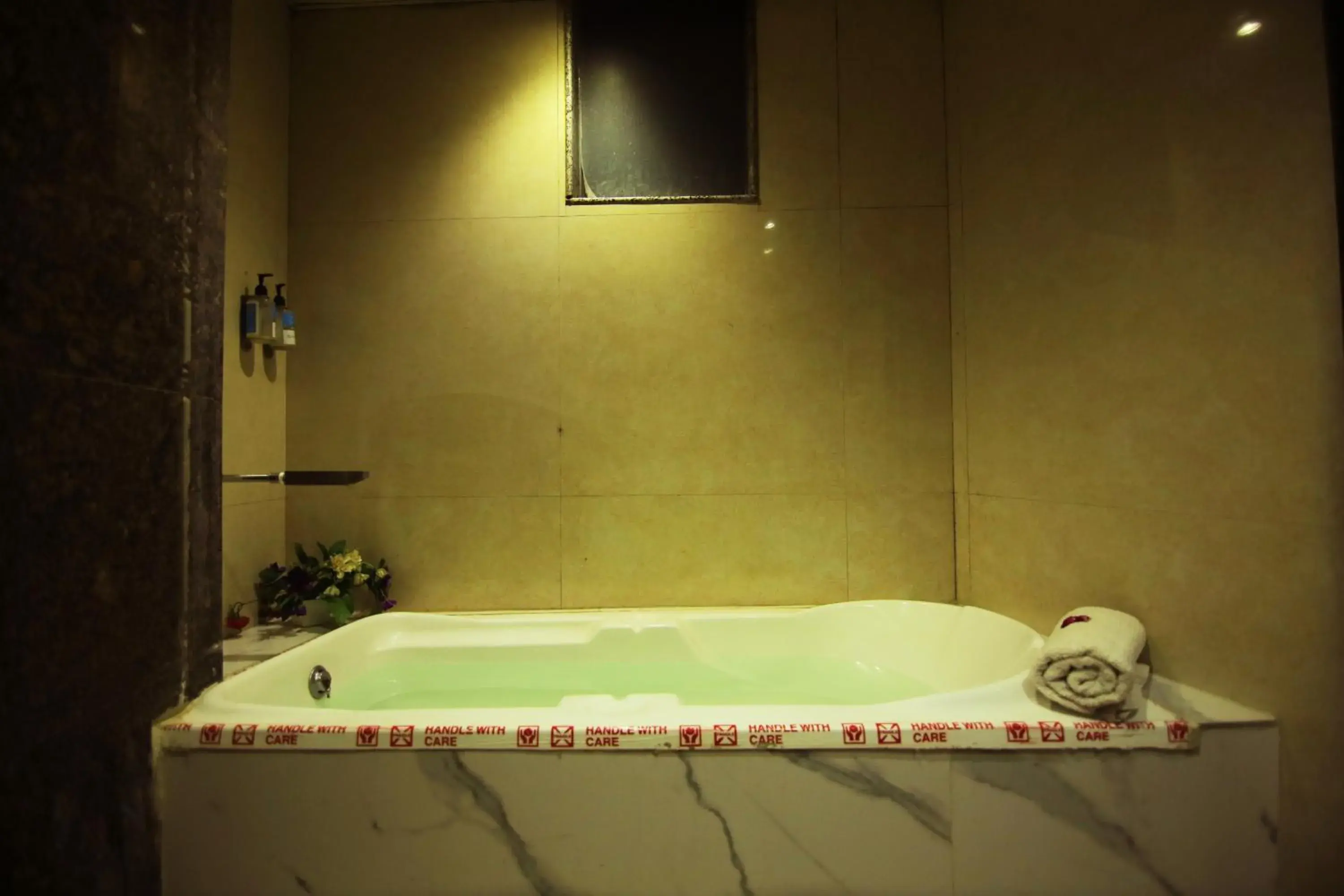 Bath in Hotel Uppal International - New Delhi Railway Station - Paharganj