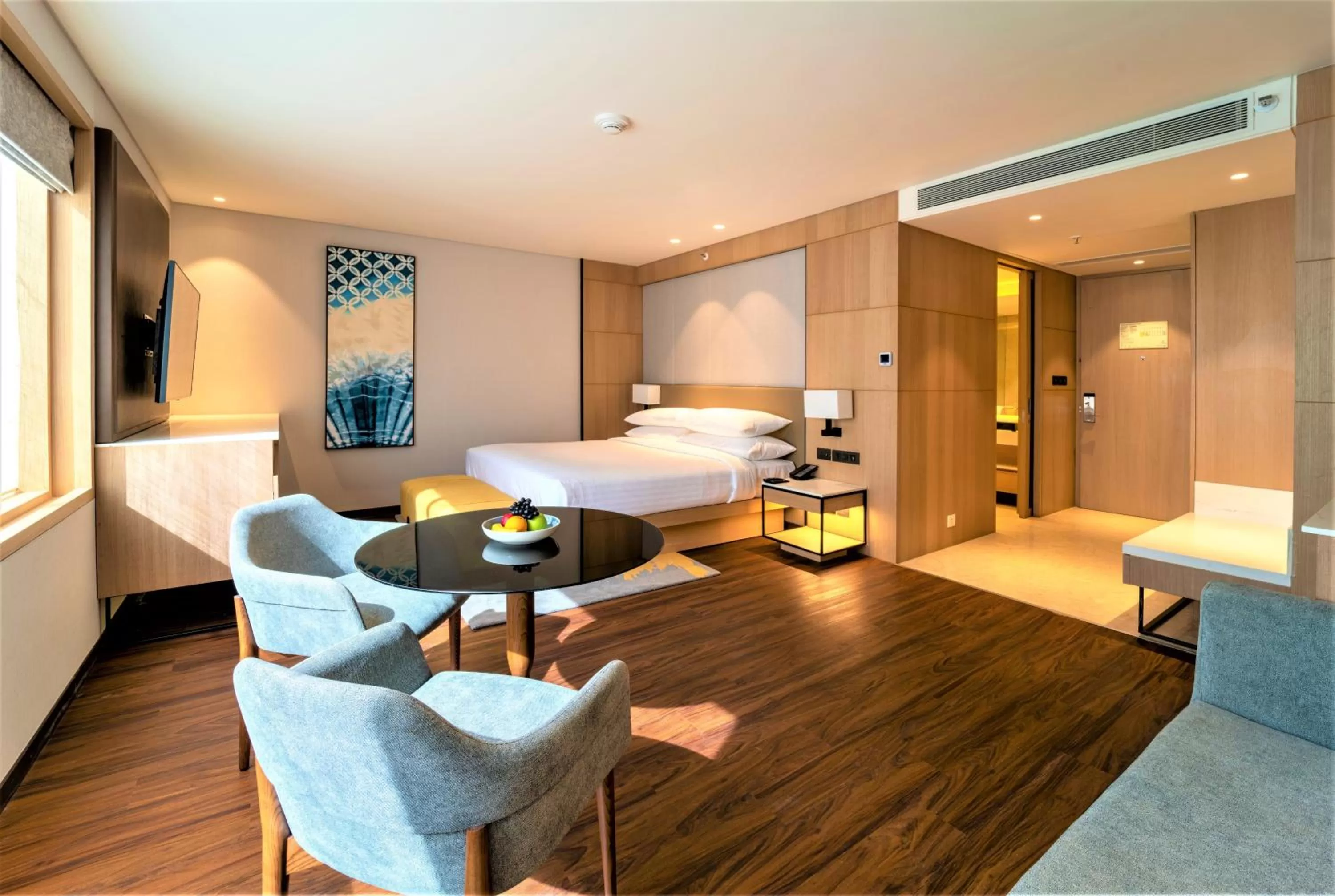 Bed in Courtyard by Marriott Vadodara