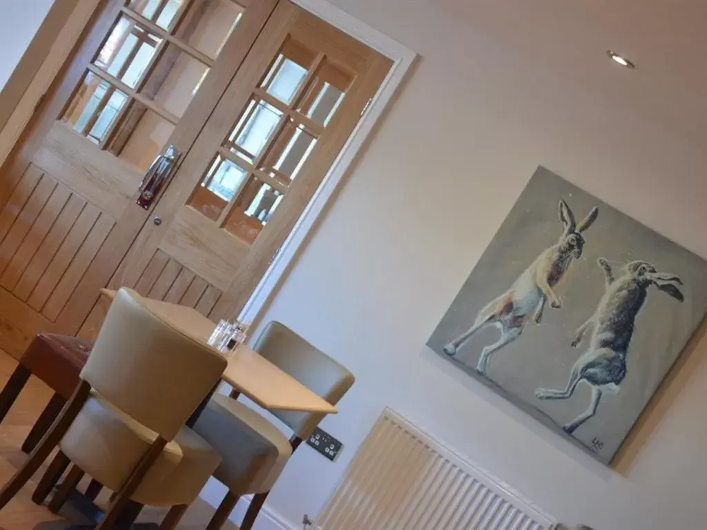 Dining area in The Black Bull Inn