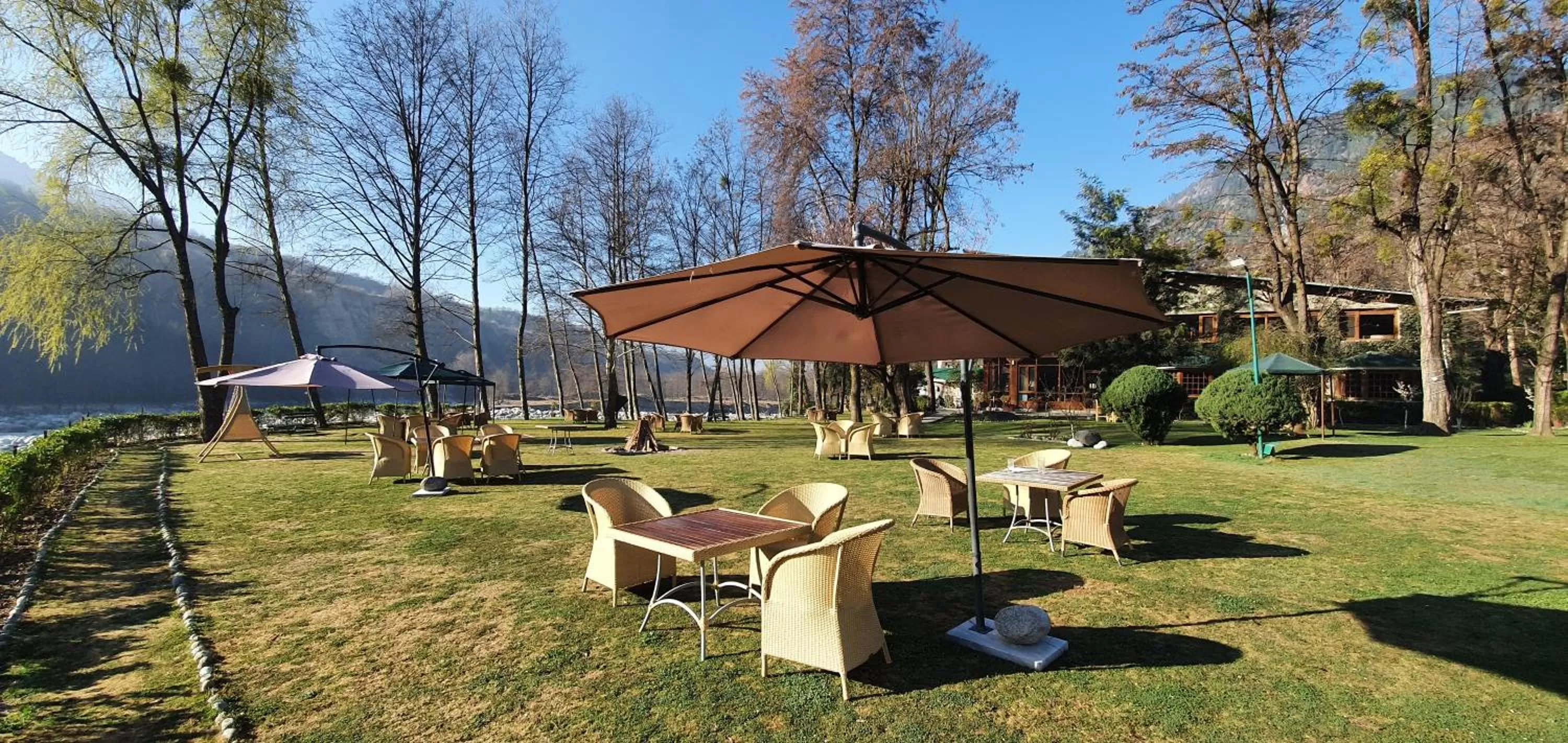 Garden in Span Resort and Spa, Manali