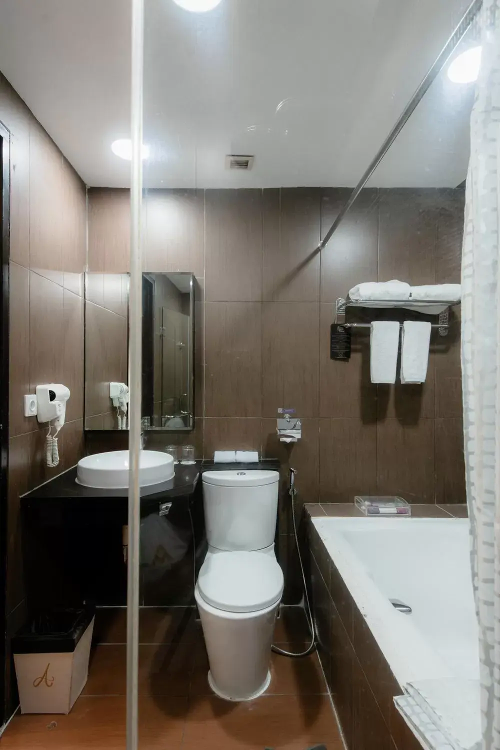 Bathroom in Amaroossa Hotel Bandung Indonesia