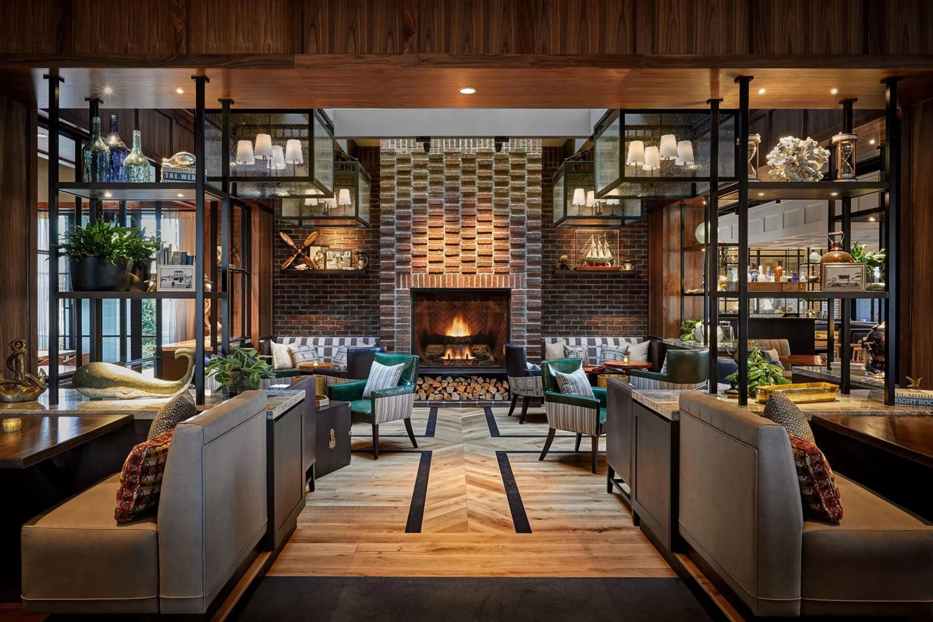 Lounge or bar in Lido House, Autograph Collection