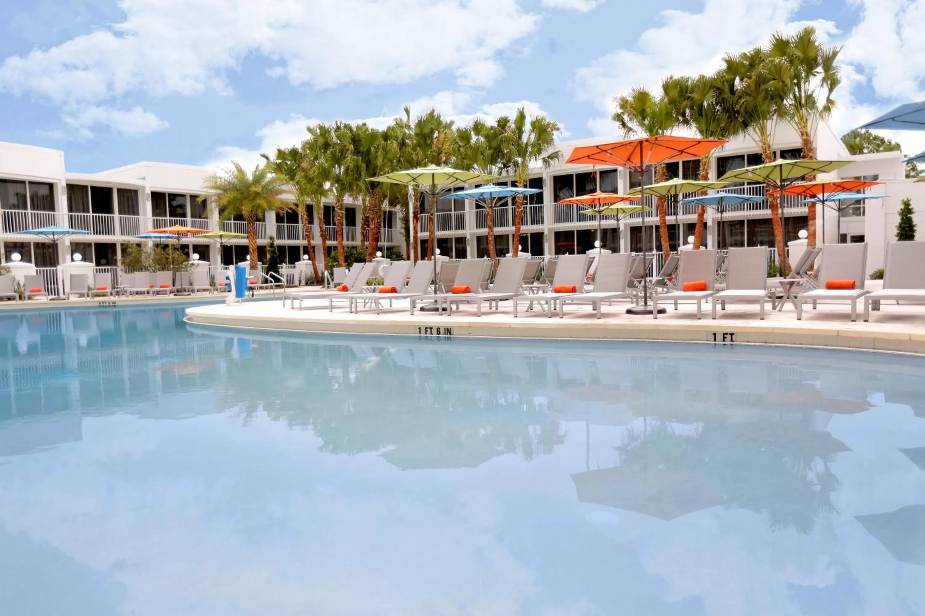 Swimming Pool in B Resort and Spa Located in Disney Springs Resort Area