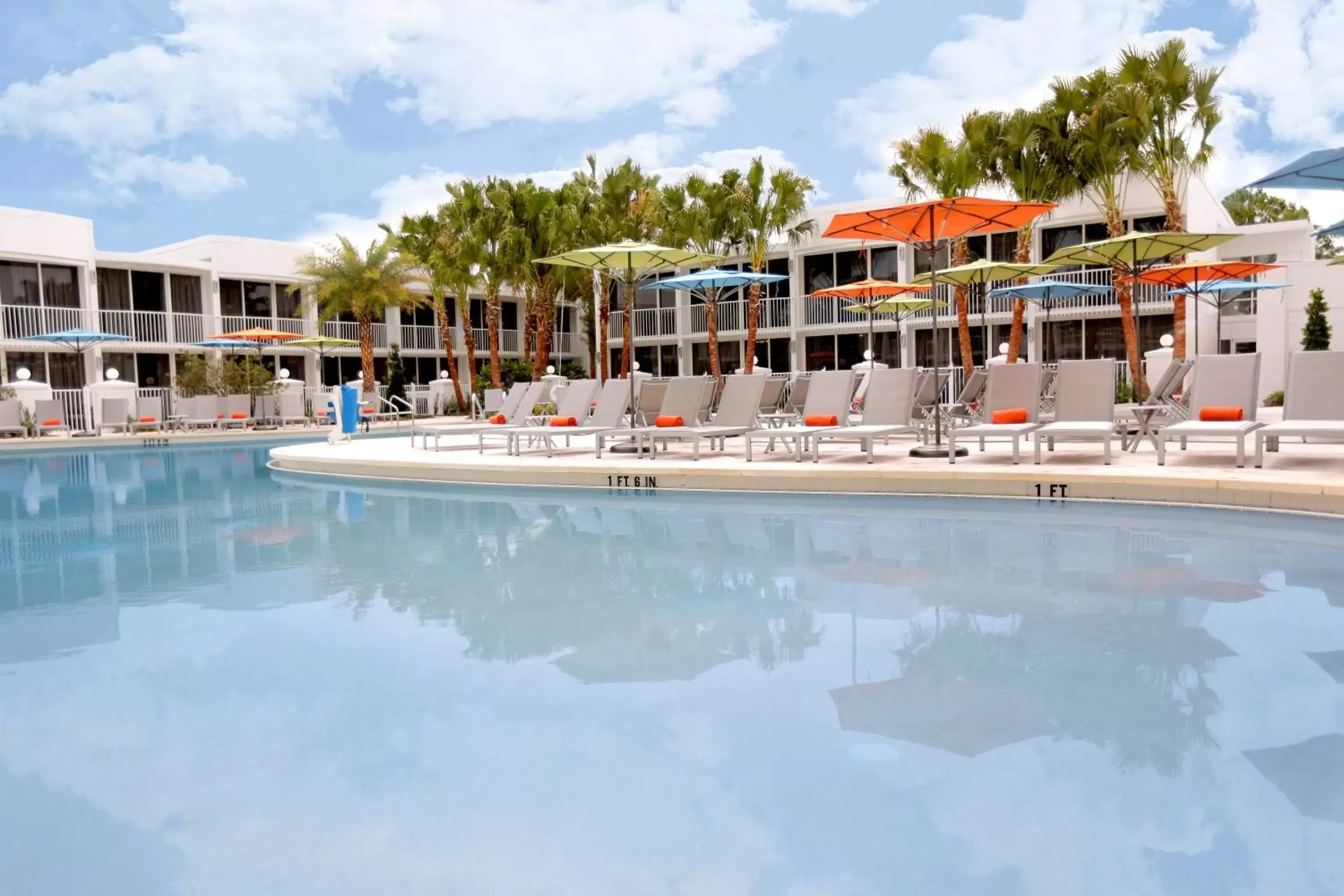 Swimming Pool in B Resort and Spa Located in Disney Springs Resort Area