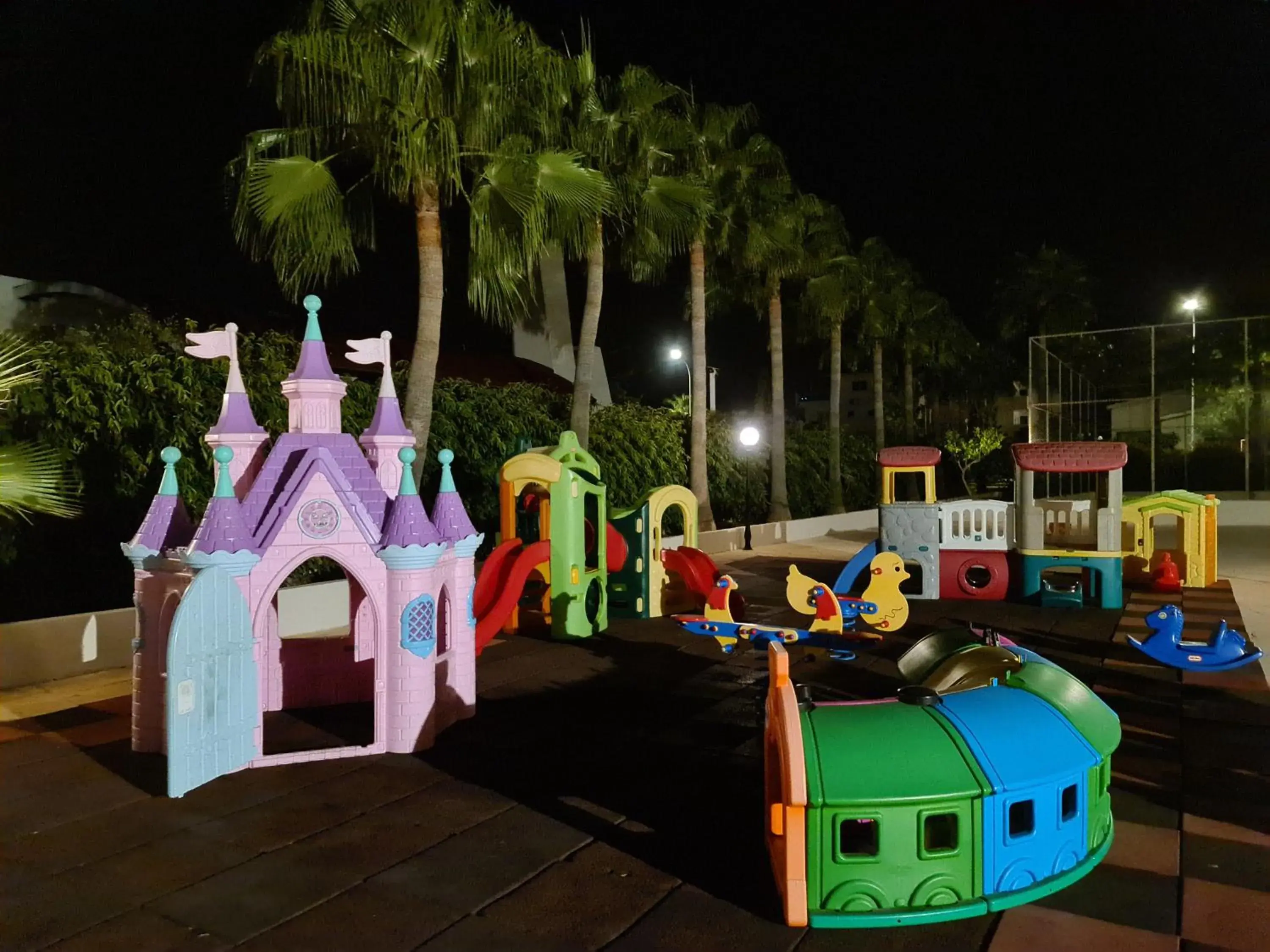 Children play ground, Children's Play Area in Nissiana Hotel & Bungalows