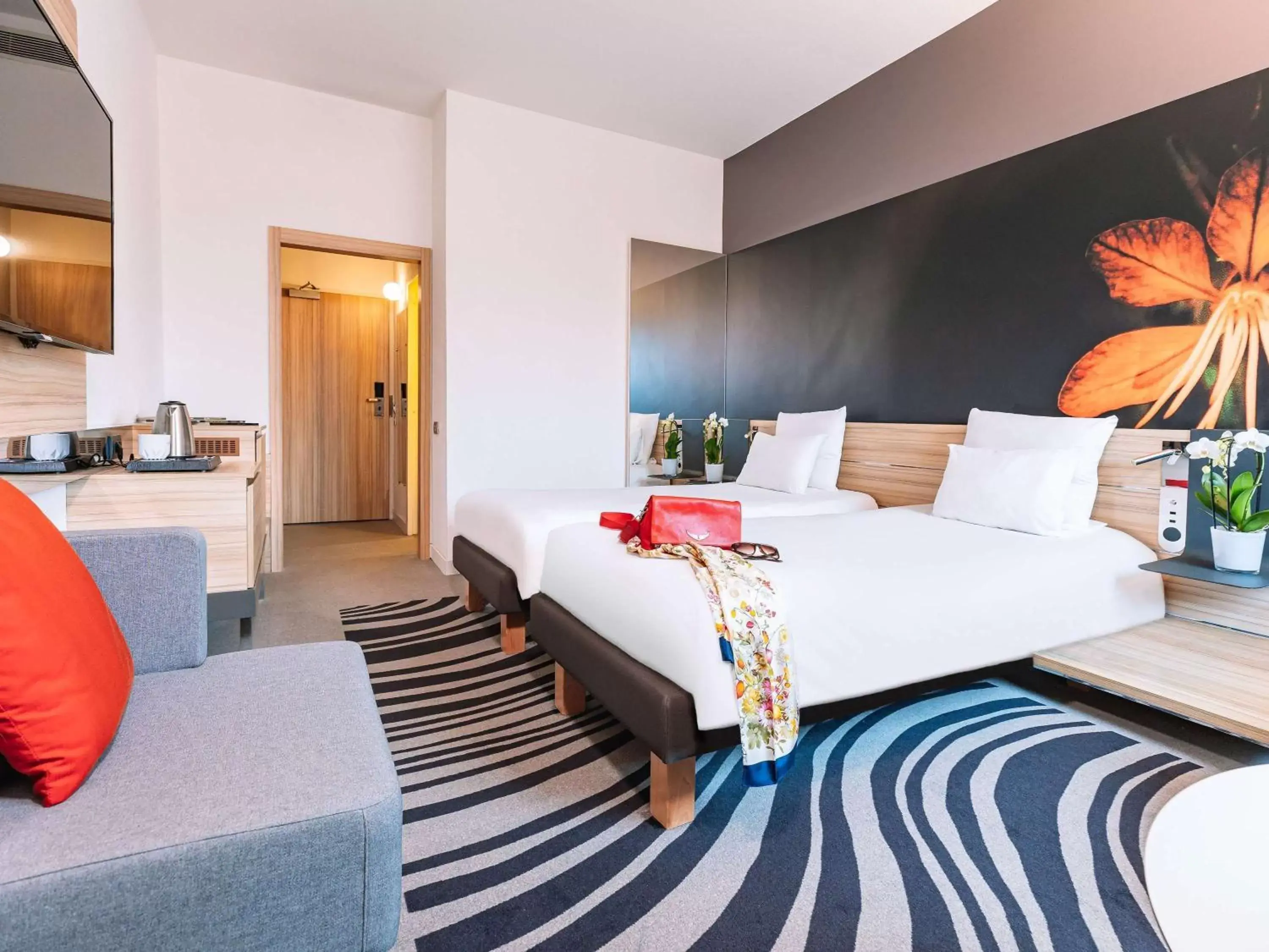 Bedroom, Bed in Novotel Milano Linate Aeroporto