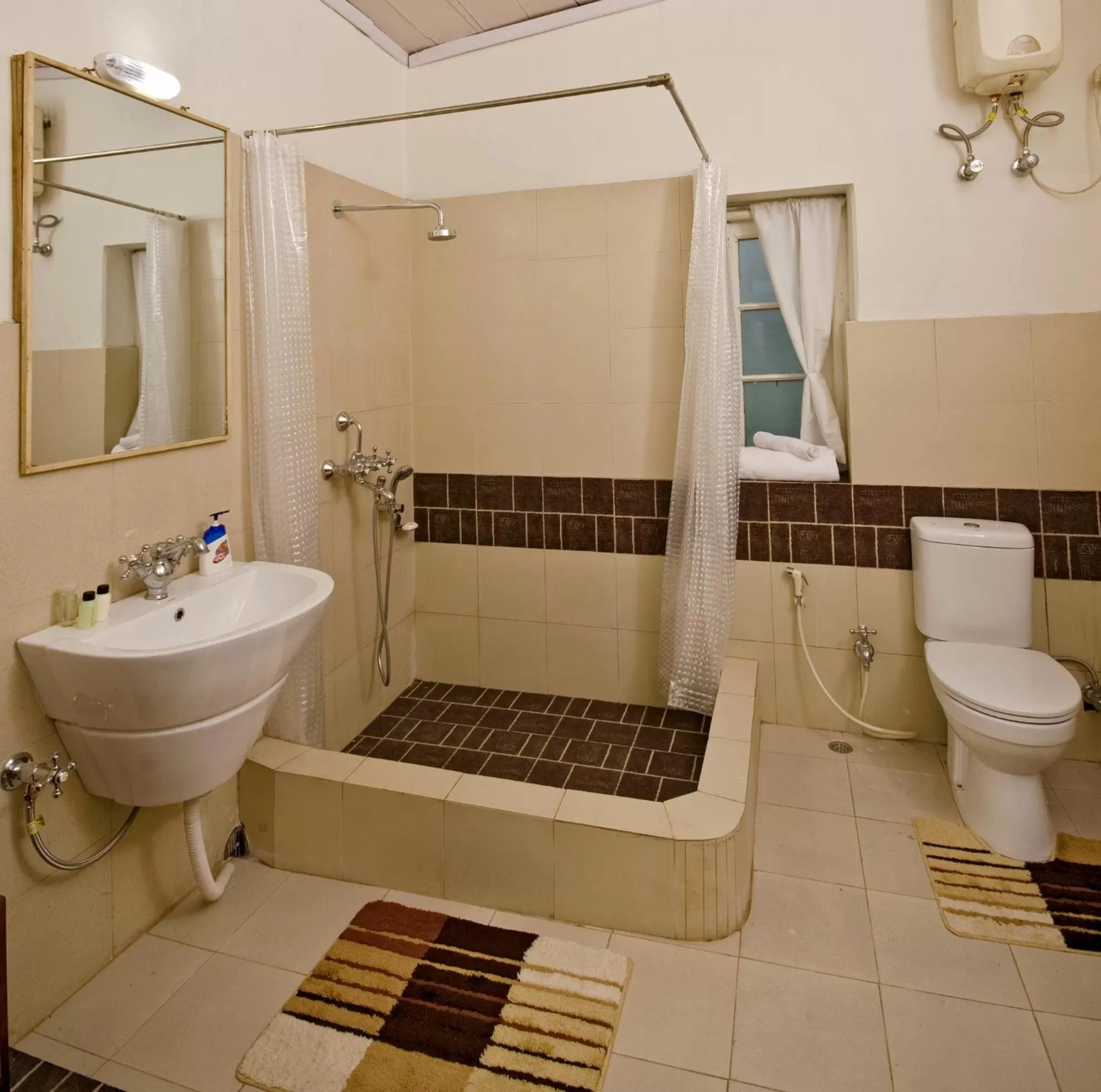 Bathroom in Singtom Tea Resort