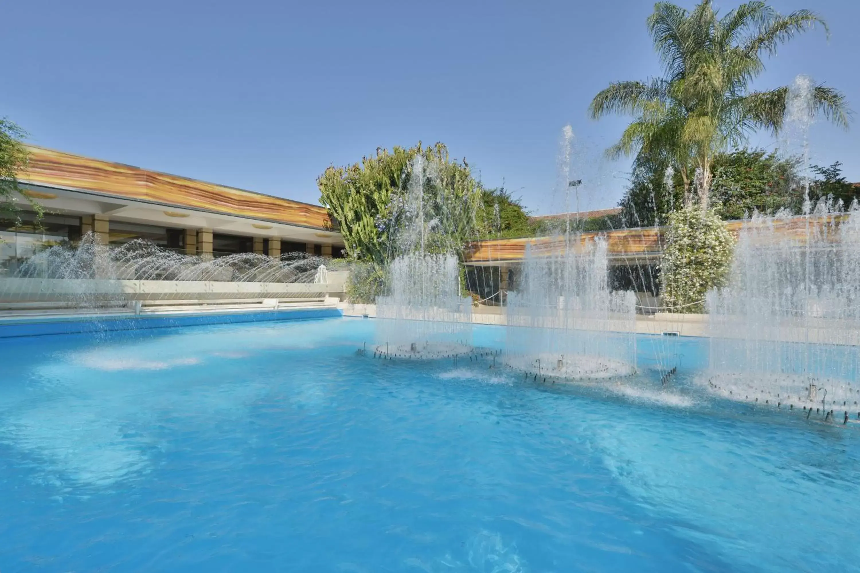 Balcony/Terrace, Swimming Pool in Hotel Ariston