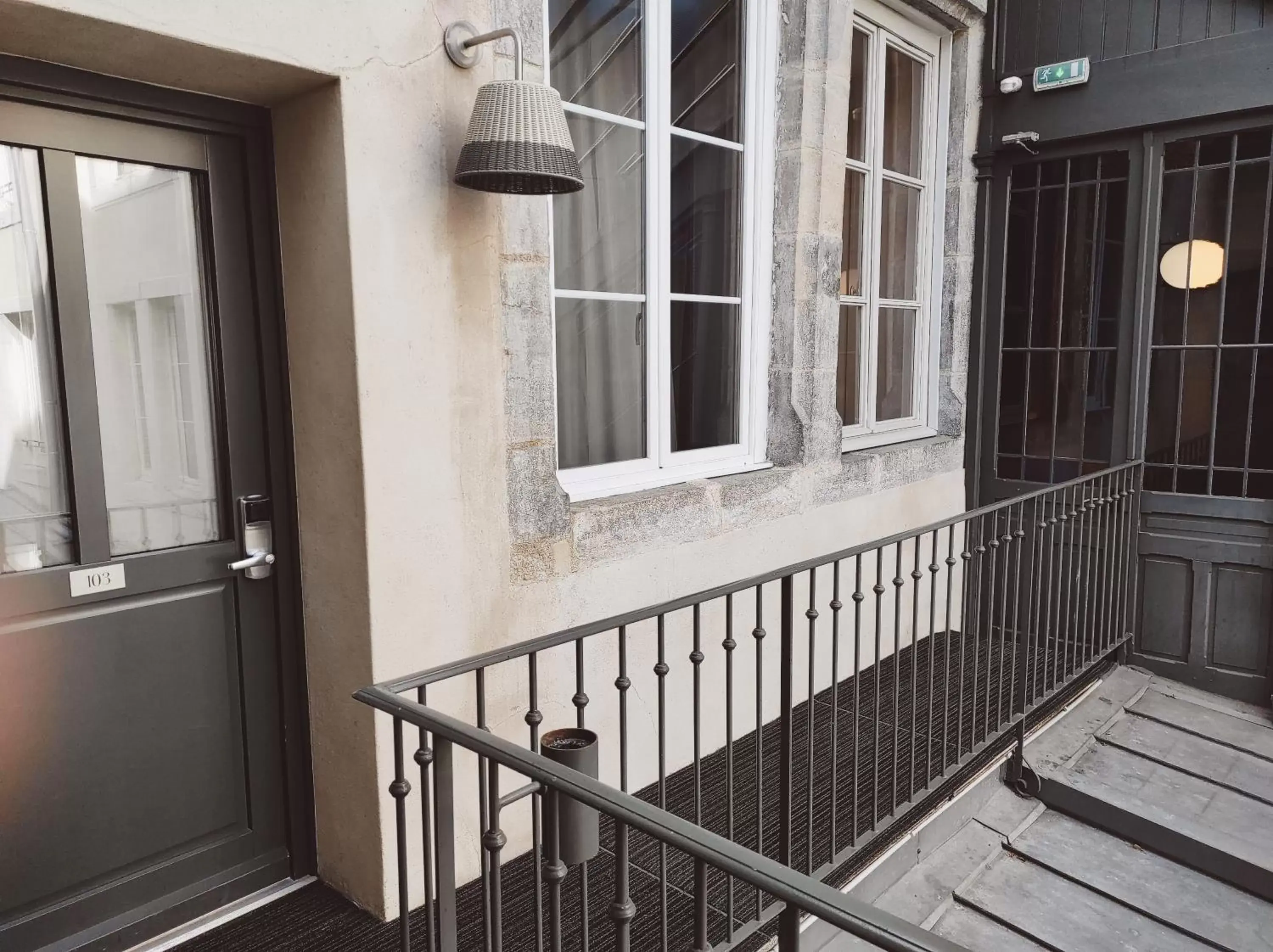 Balcony/Terrace in Hôtel de Paris