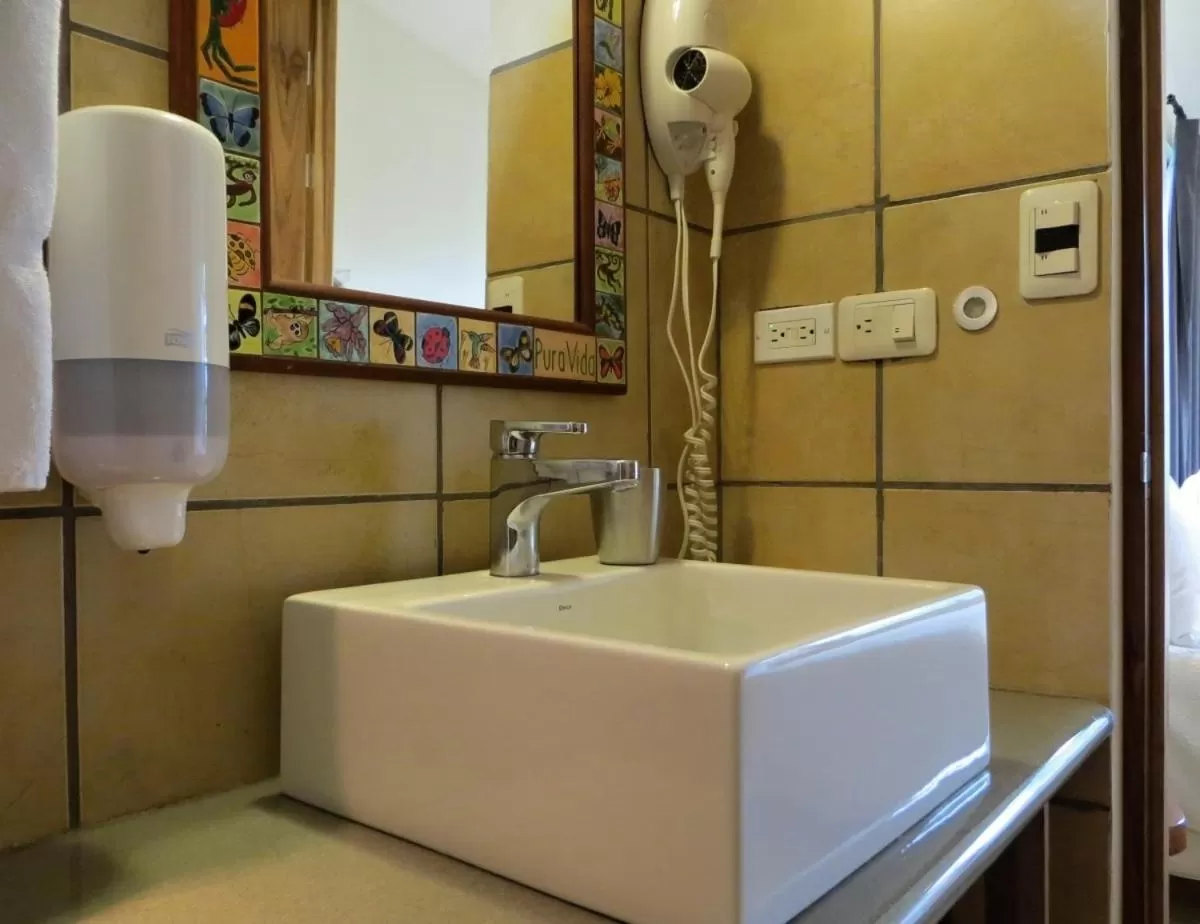 Bathroom in Pura Vida Hotel