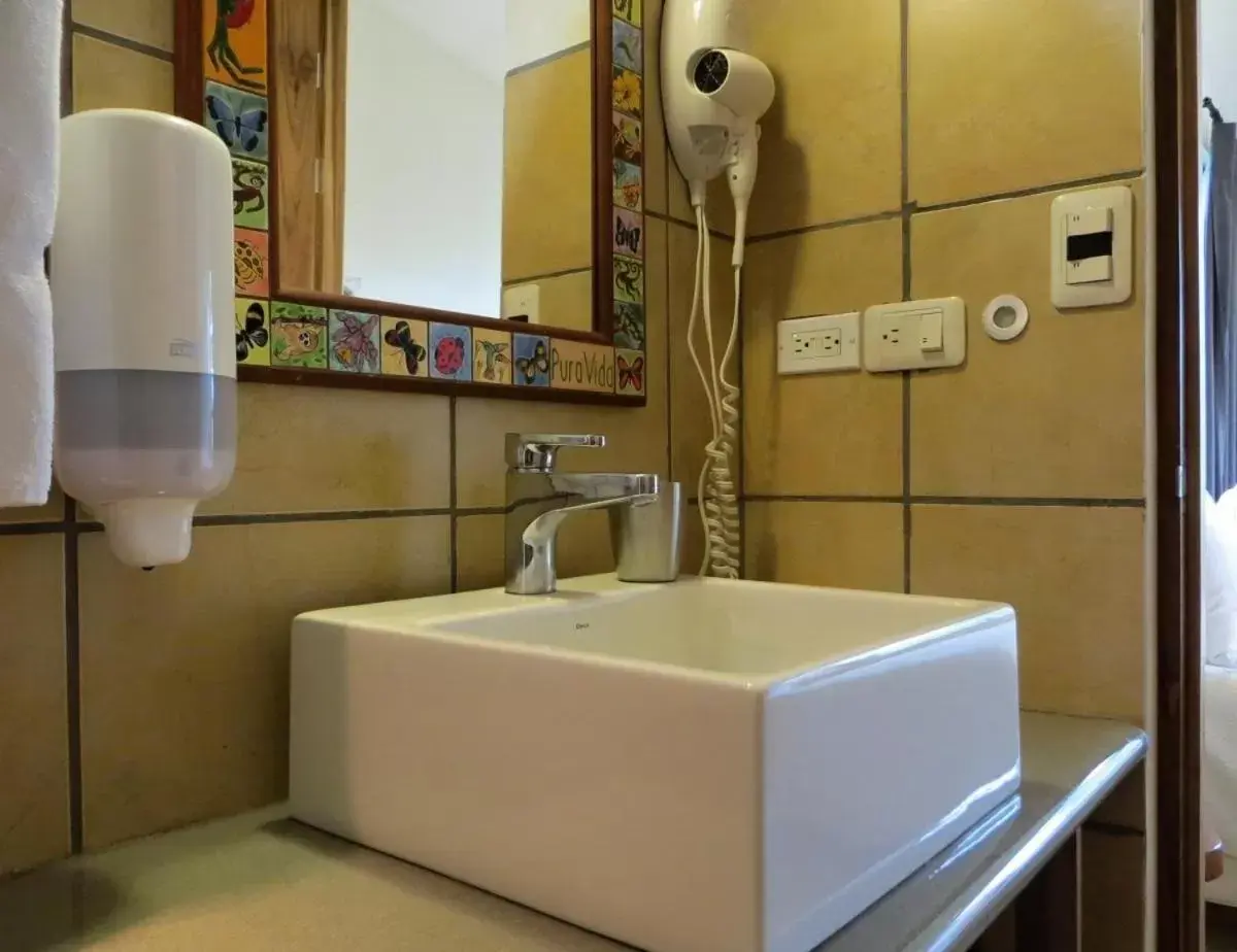 Bathroom in Pura Vida Hotel