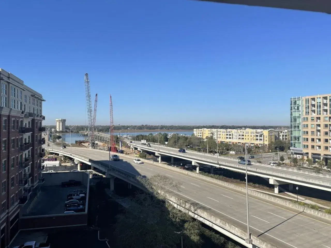 City view in Comfort Inn Downtown Charleston