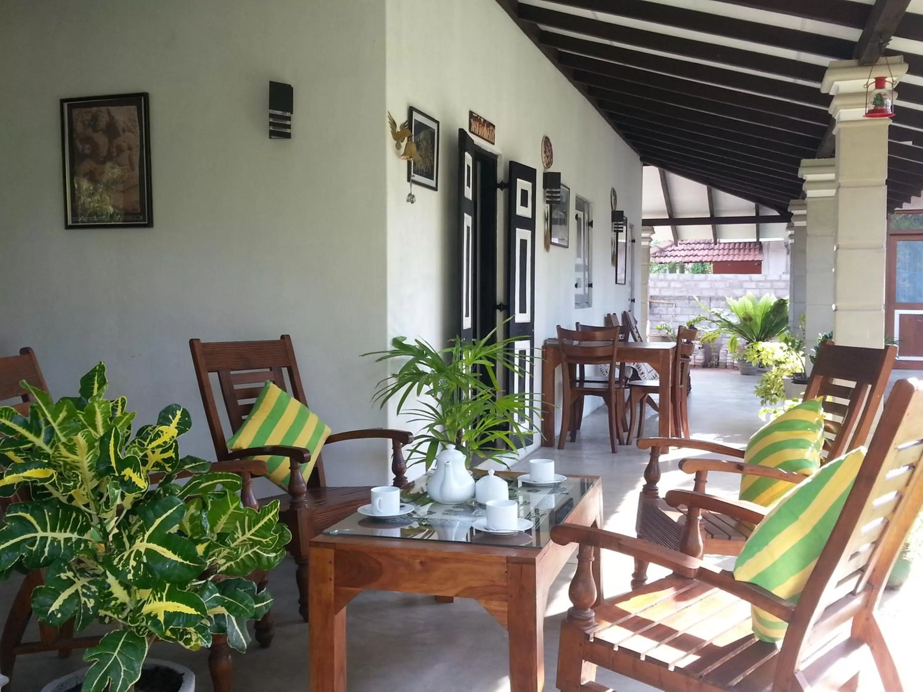 Balcony/Terrace in Green Wood Villa Negombo