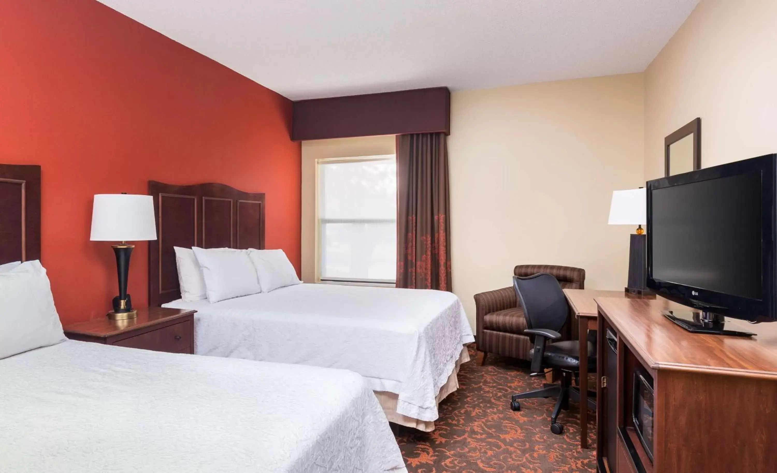 Bed in Hampton Inn Lubbock Bed in Hampton Inn Lubbock