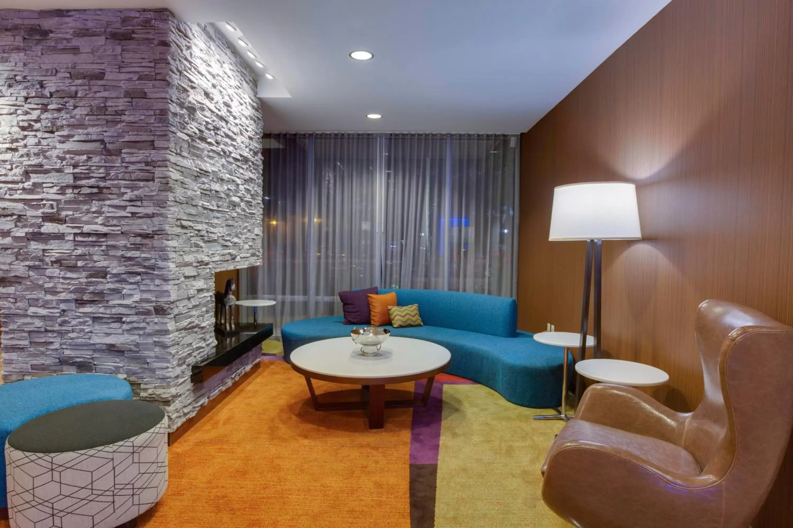 Lounge or bar, Seating Area in Fairfield Inn & Suites By Marriott Fort Lauderdale Downtown/Las Olas