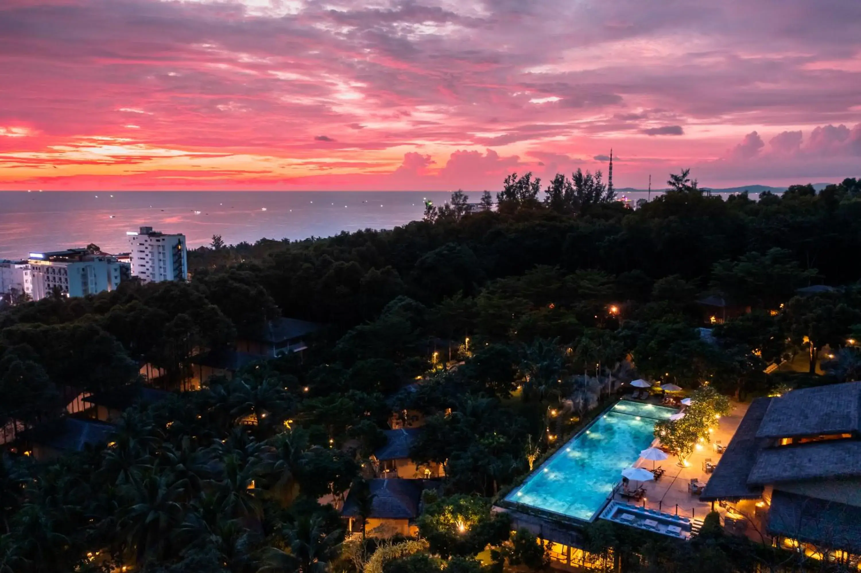 Natural landscape, Pool View in Lahana Resort Phu Quoc & Spa