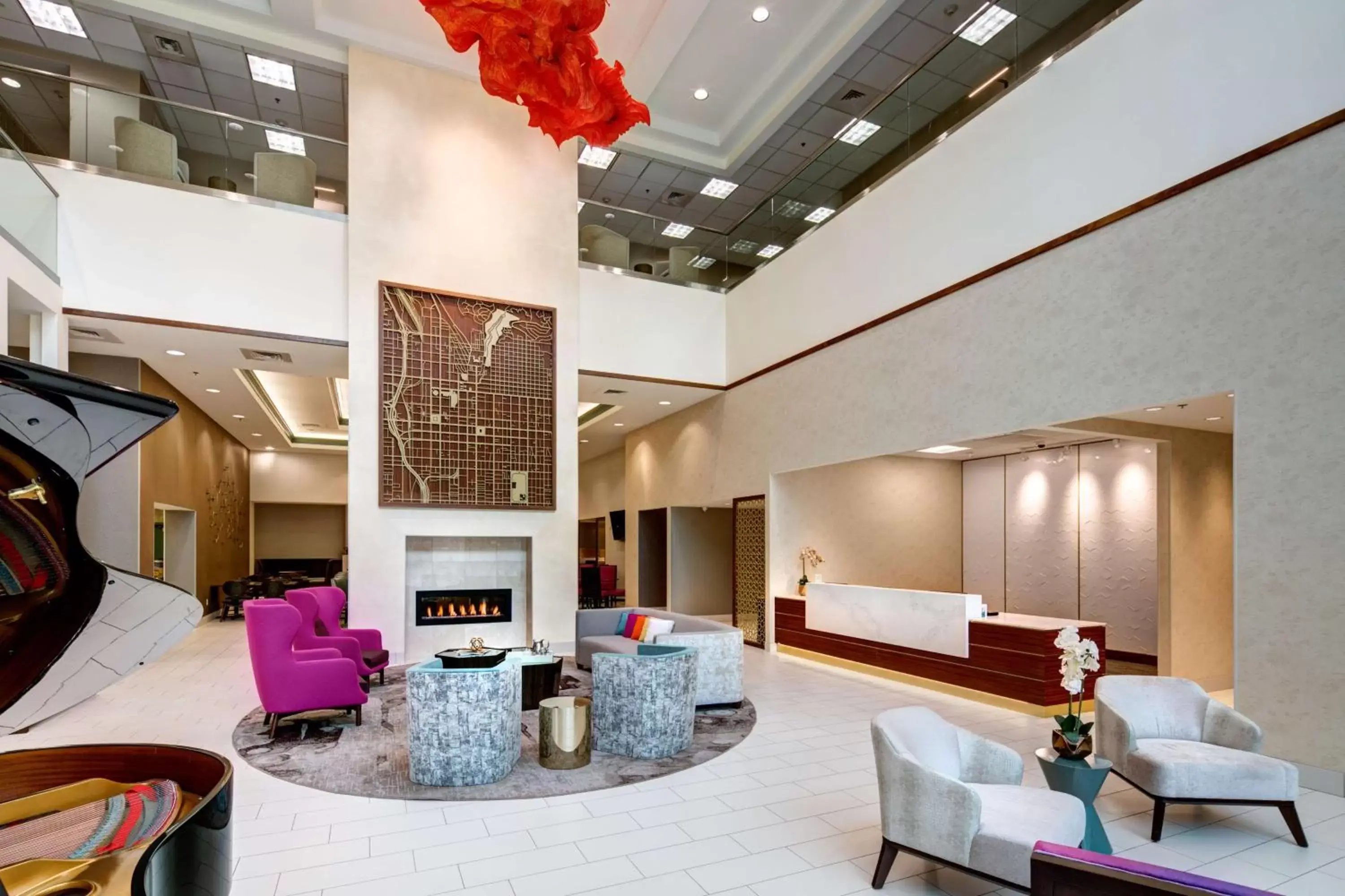 Lobby or reception in Homewood Suites by Hilton Salt Lake City Downtown