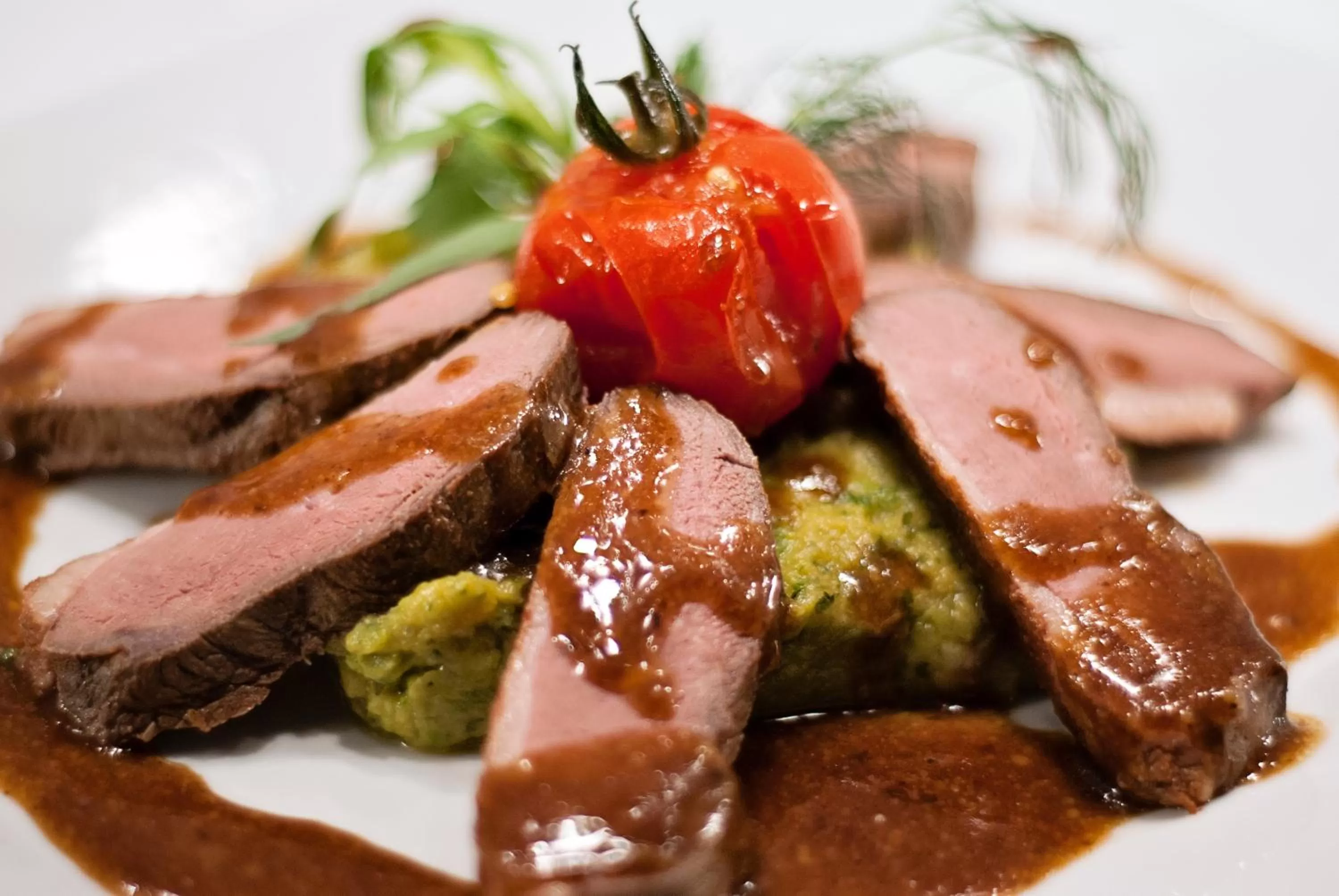 Food close-up in Hôtel Restaurant & Spa Plaisir