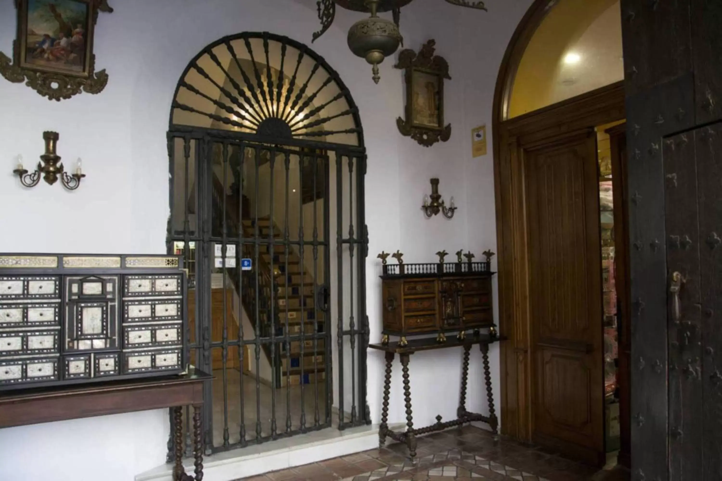 Decorative detail in Hotel Mezquita