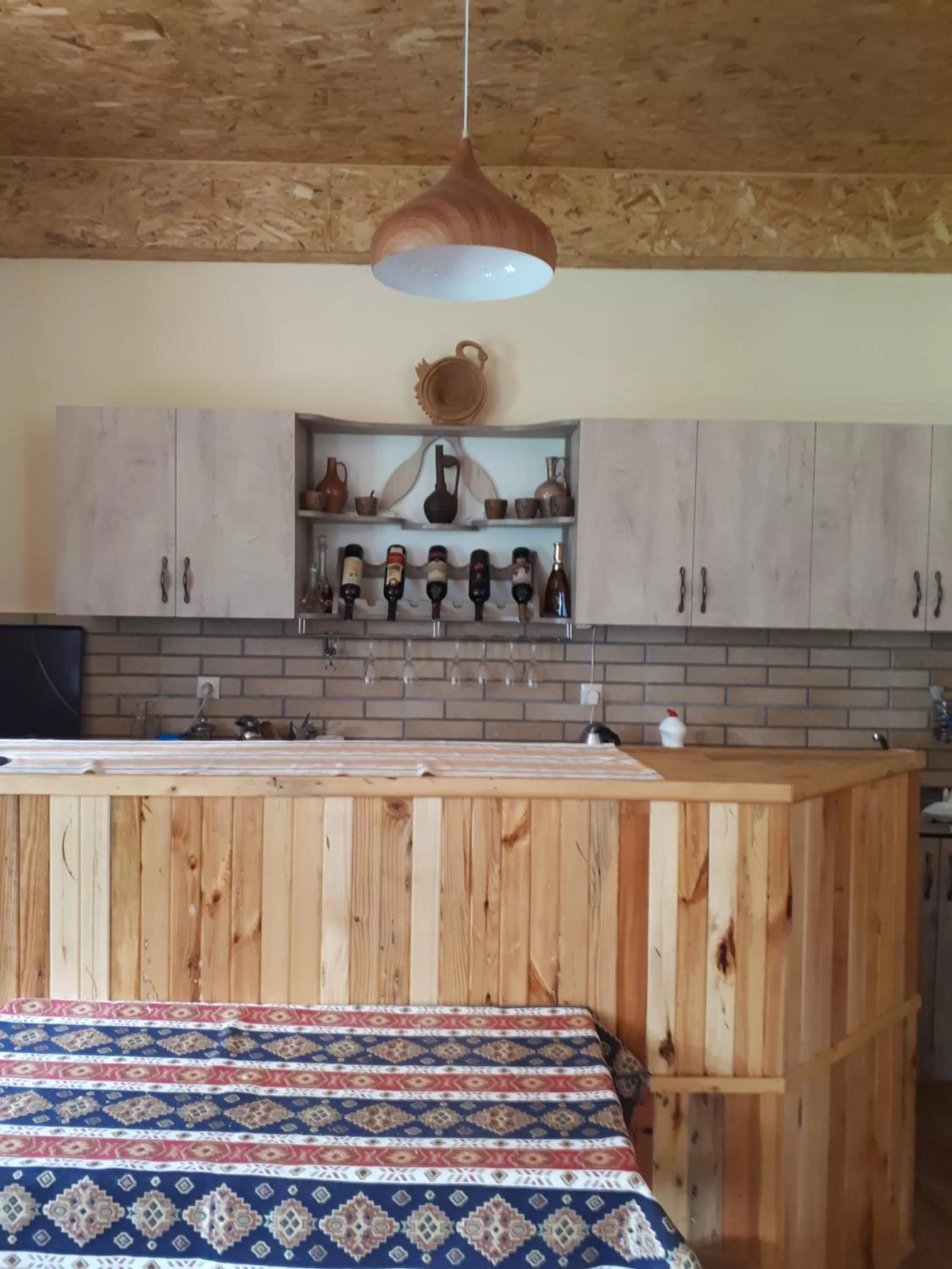 Kitchen or kitchenette in IRIS B&B in DEBED CANYON