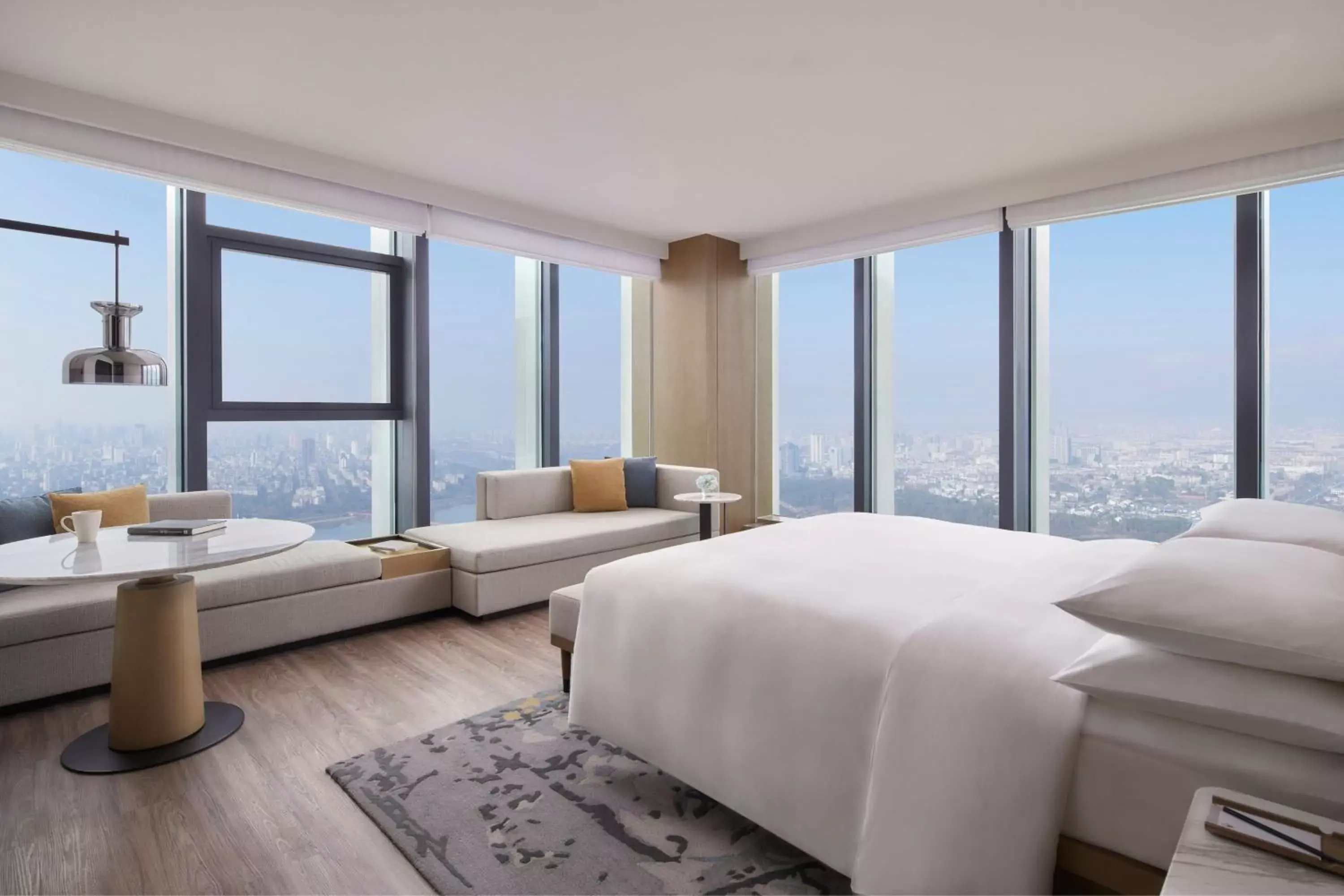 Bedroom in Jinhua Marriott Hotel