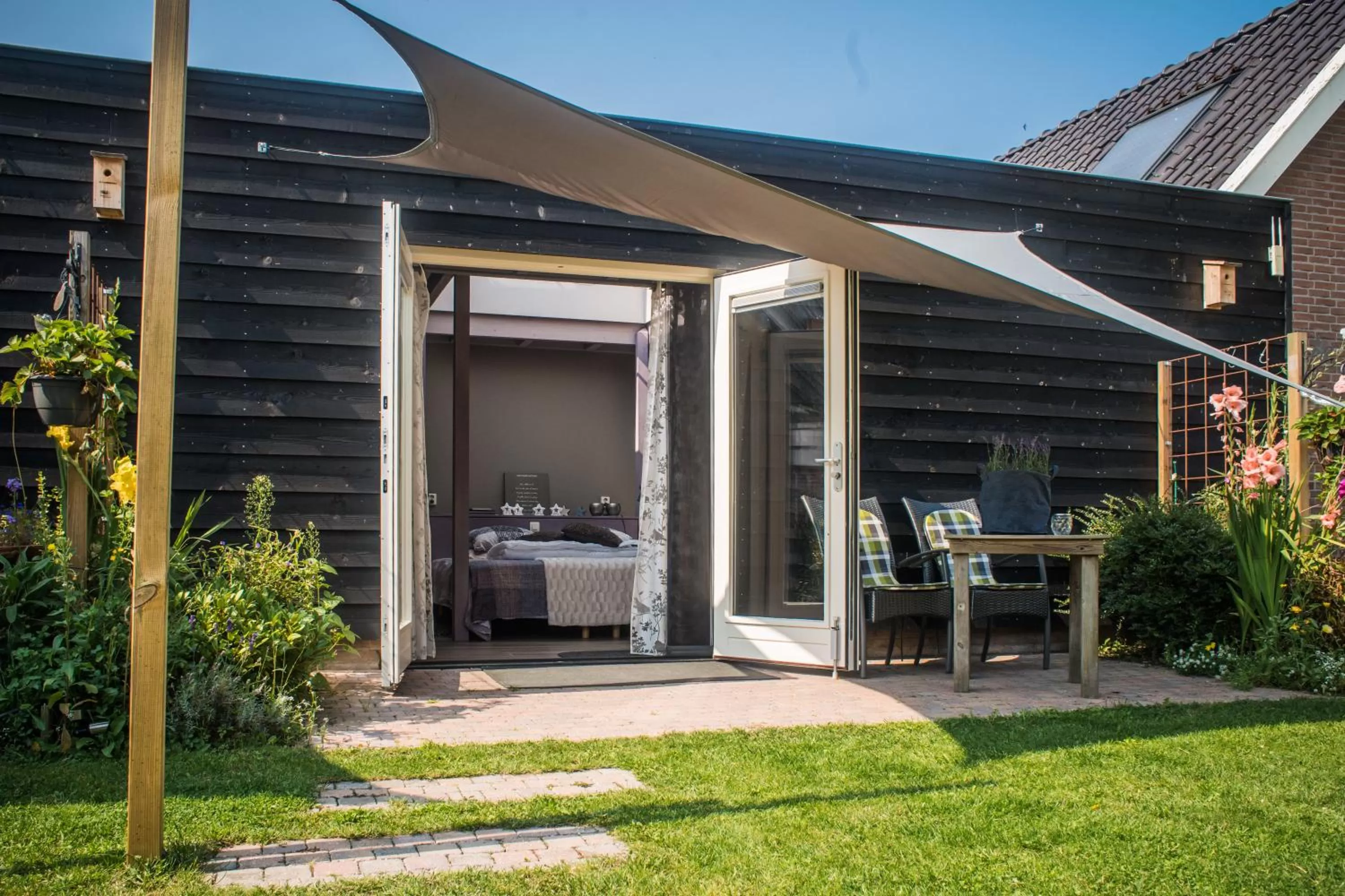 Balcony/Terrace, Property Building in B&B de Ster van Dwingeloo