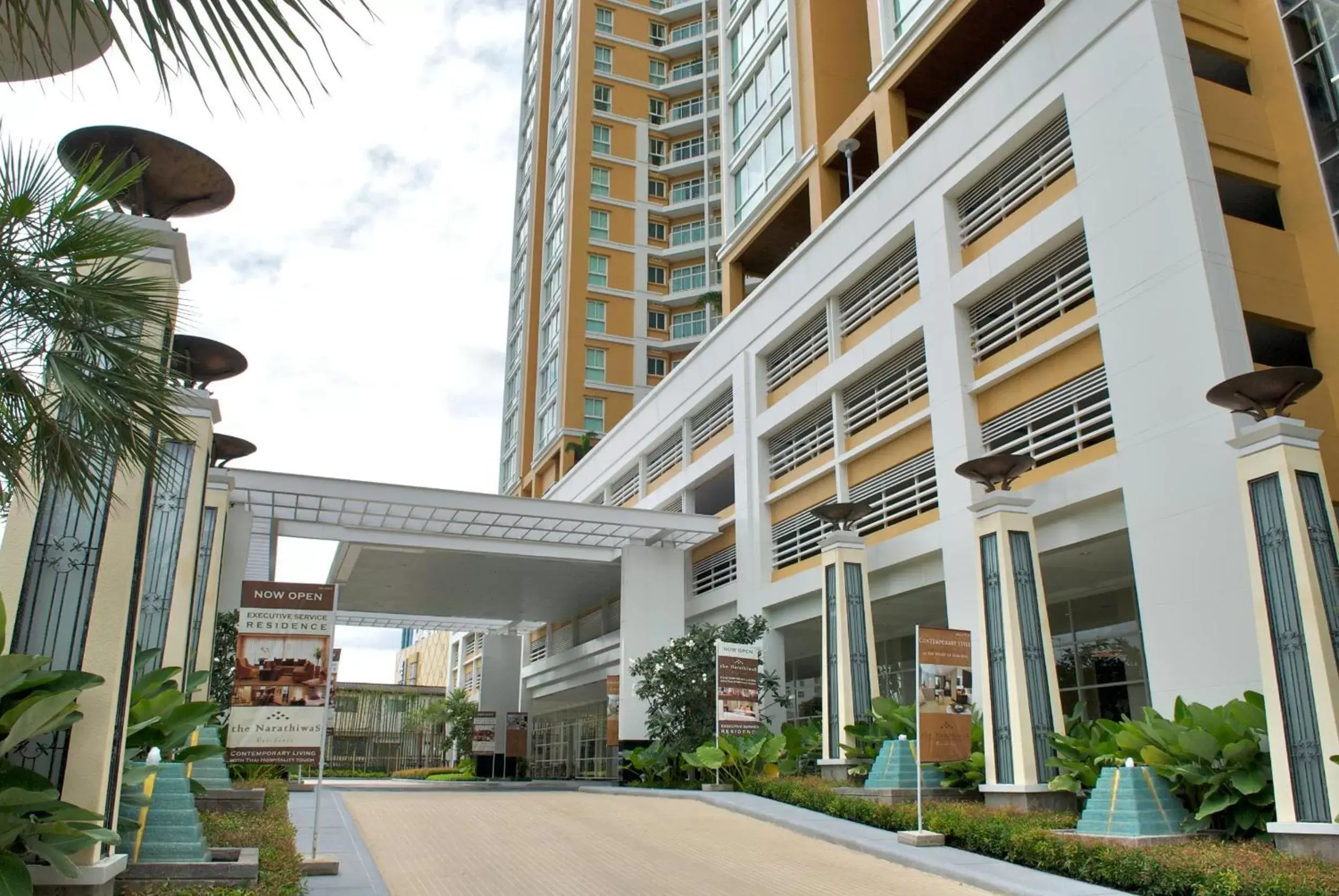 Facade/entrance, Property Building in The Narathiwas Hotel & Residence Sathorn Bangkok