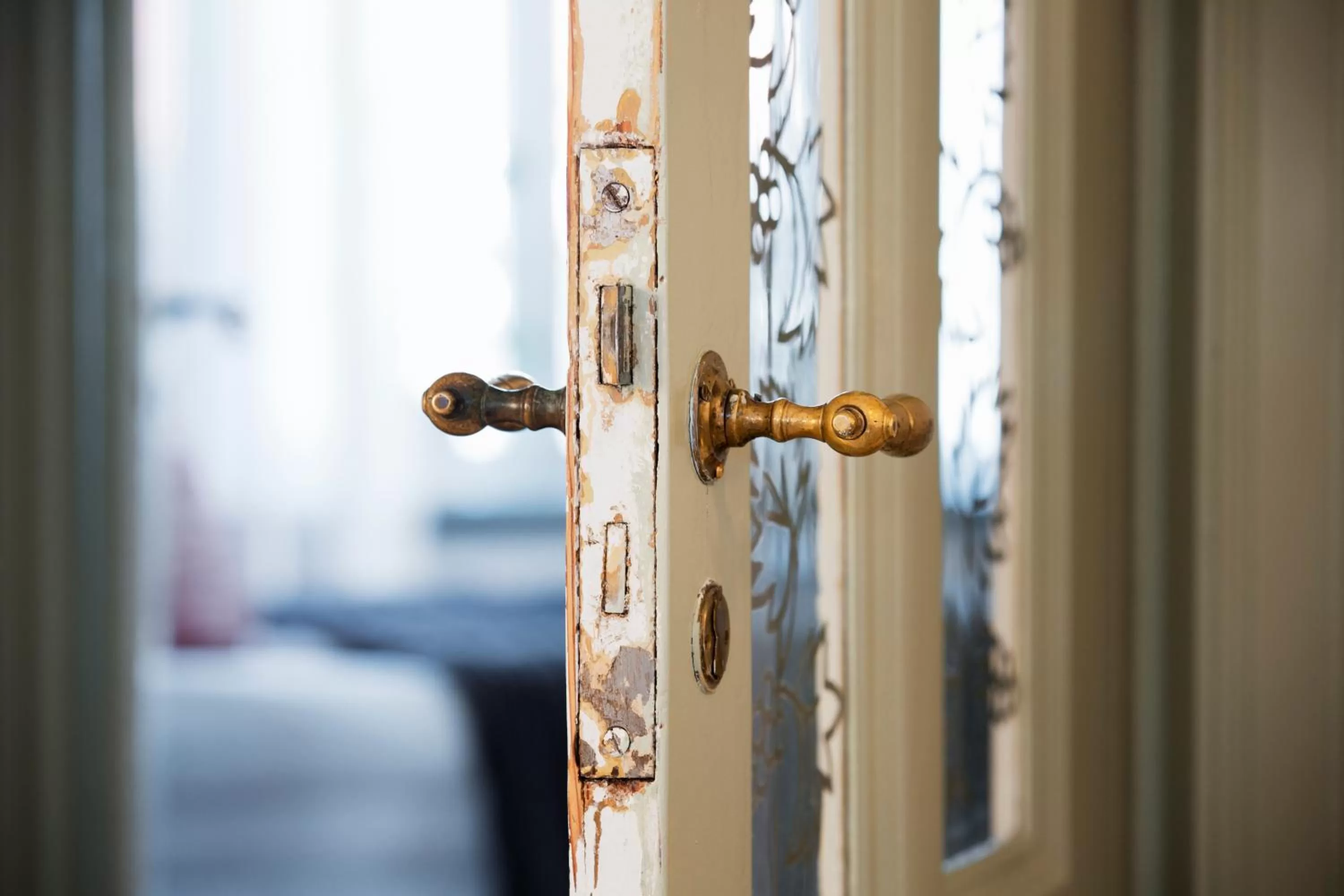 Decorative detail in Strandflickornas Annex Gula Villan