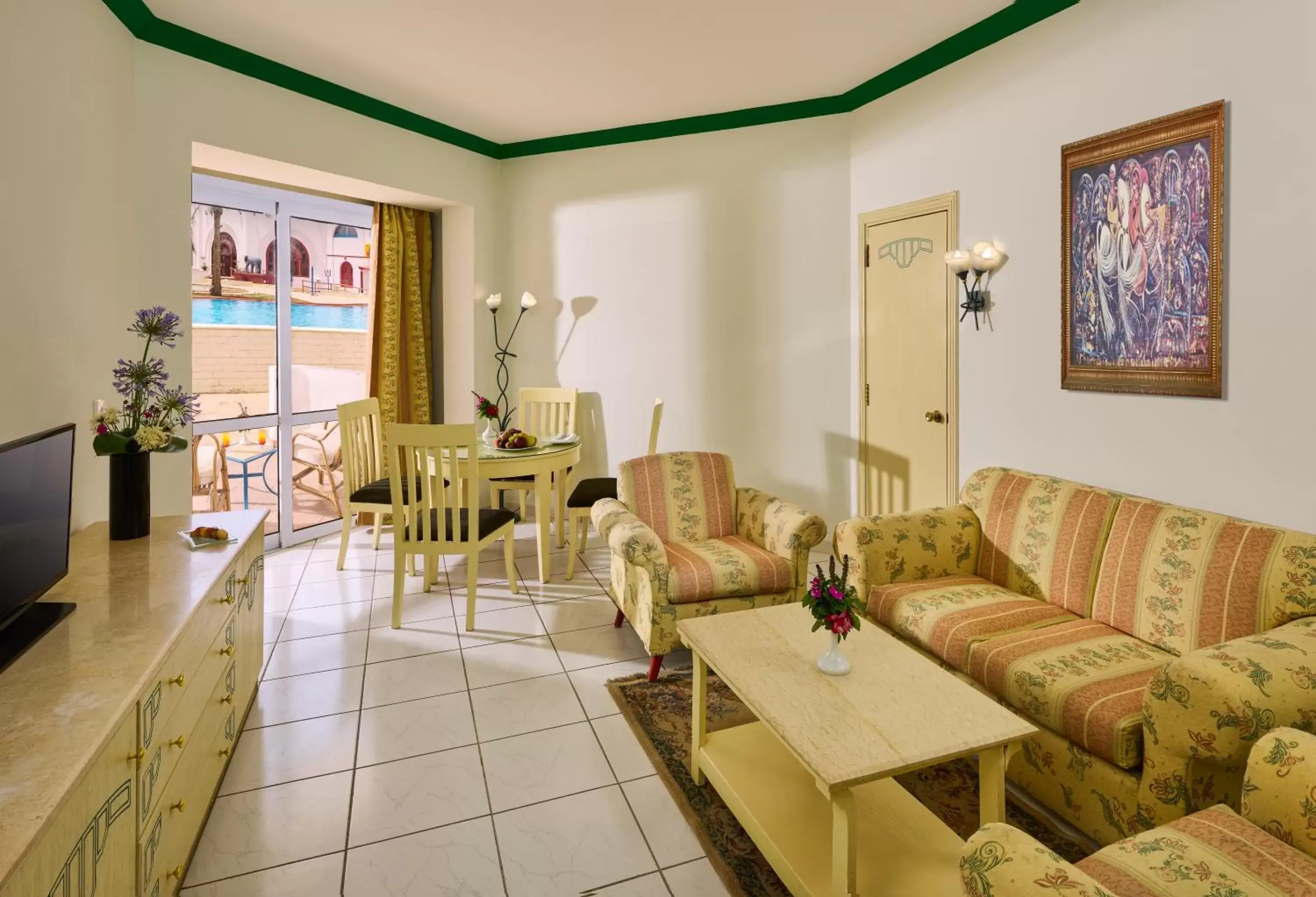 Living room, Seating Area in Dreams Vacation Resort - Sharm El Sheikh