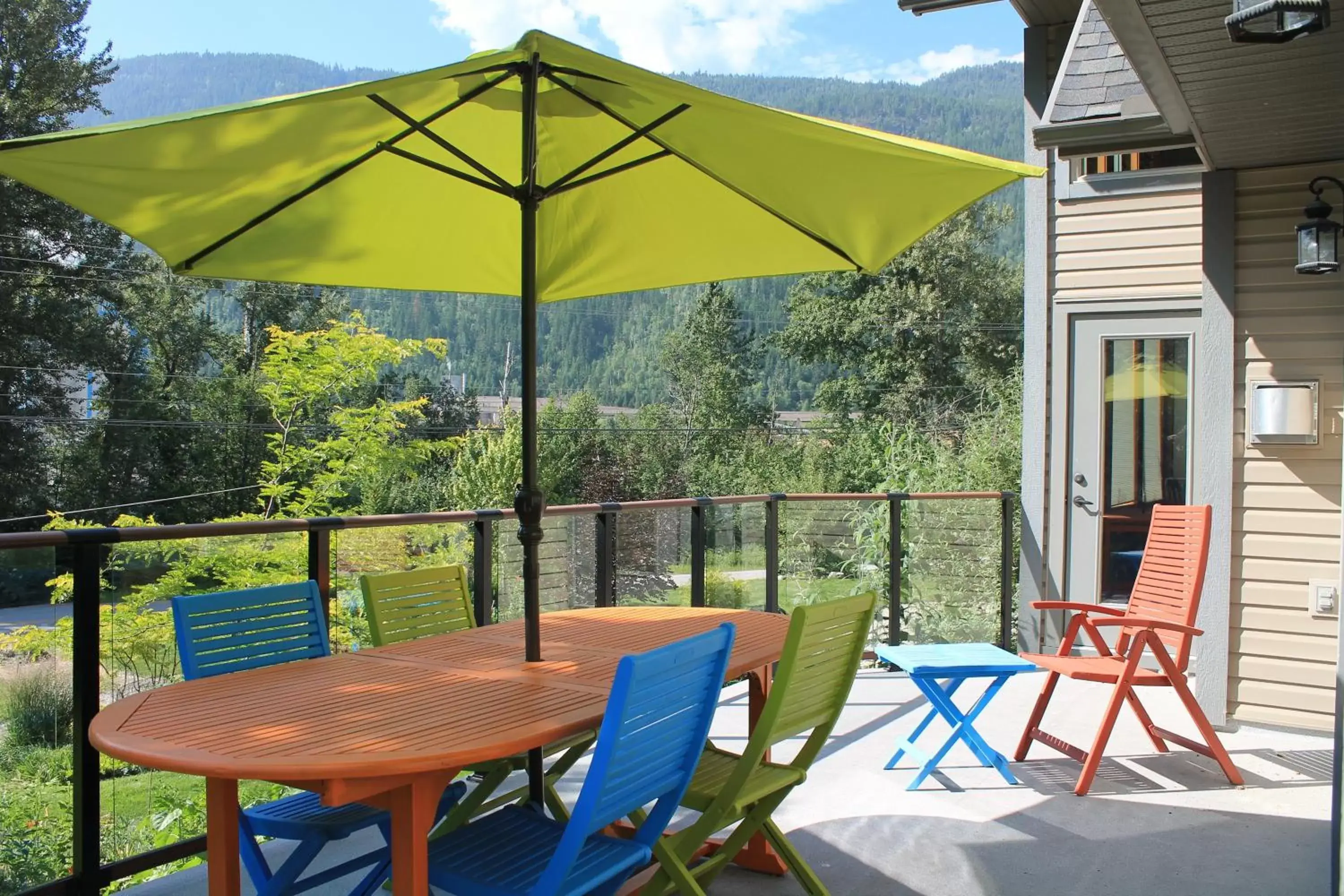 Patio in Windborne Bed & Breakfast