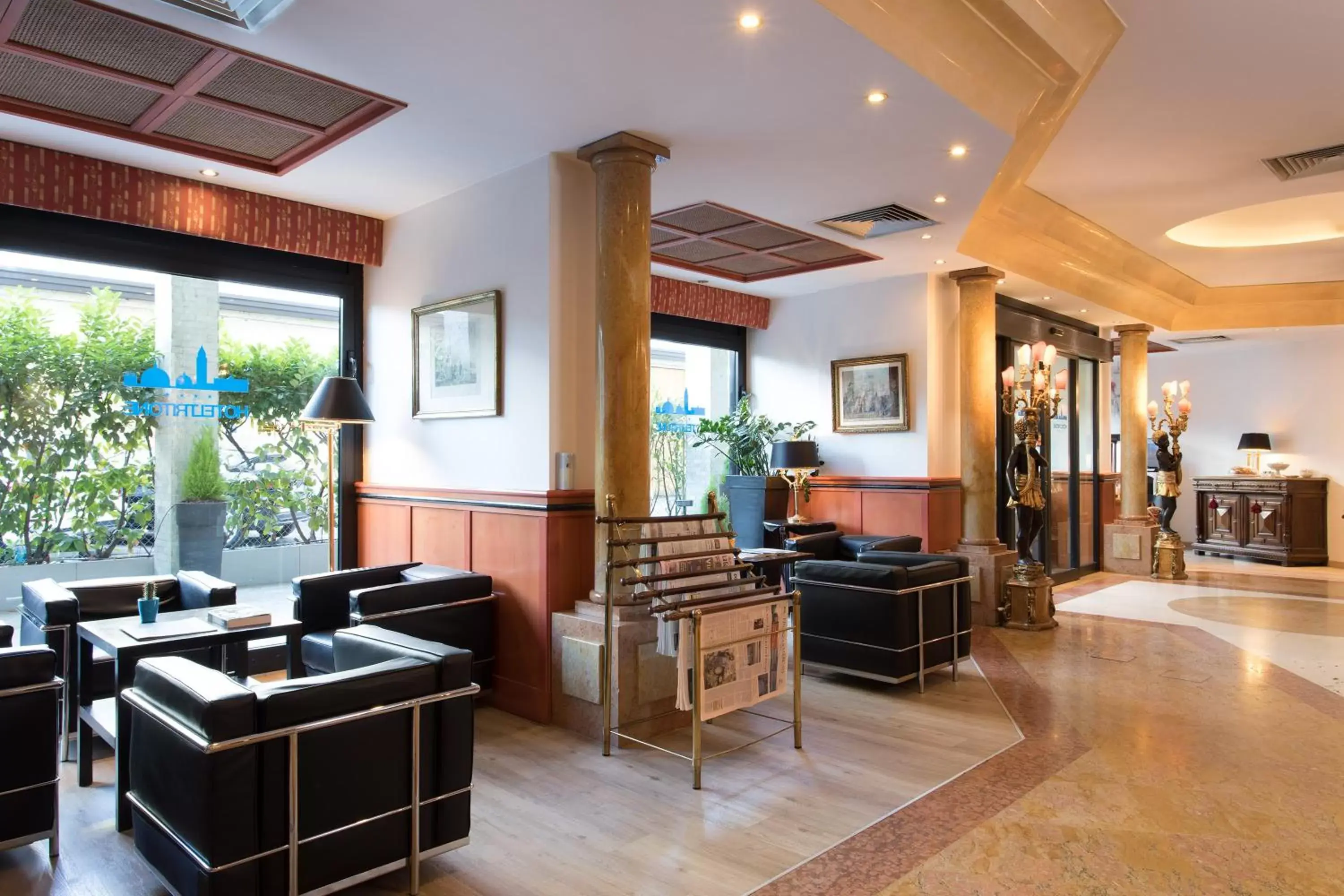 Lobby or reception in Best Western Hotel Tritone Lobby or reception in Best Western Hotel Tritone