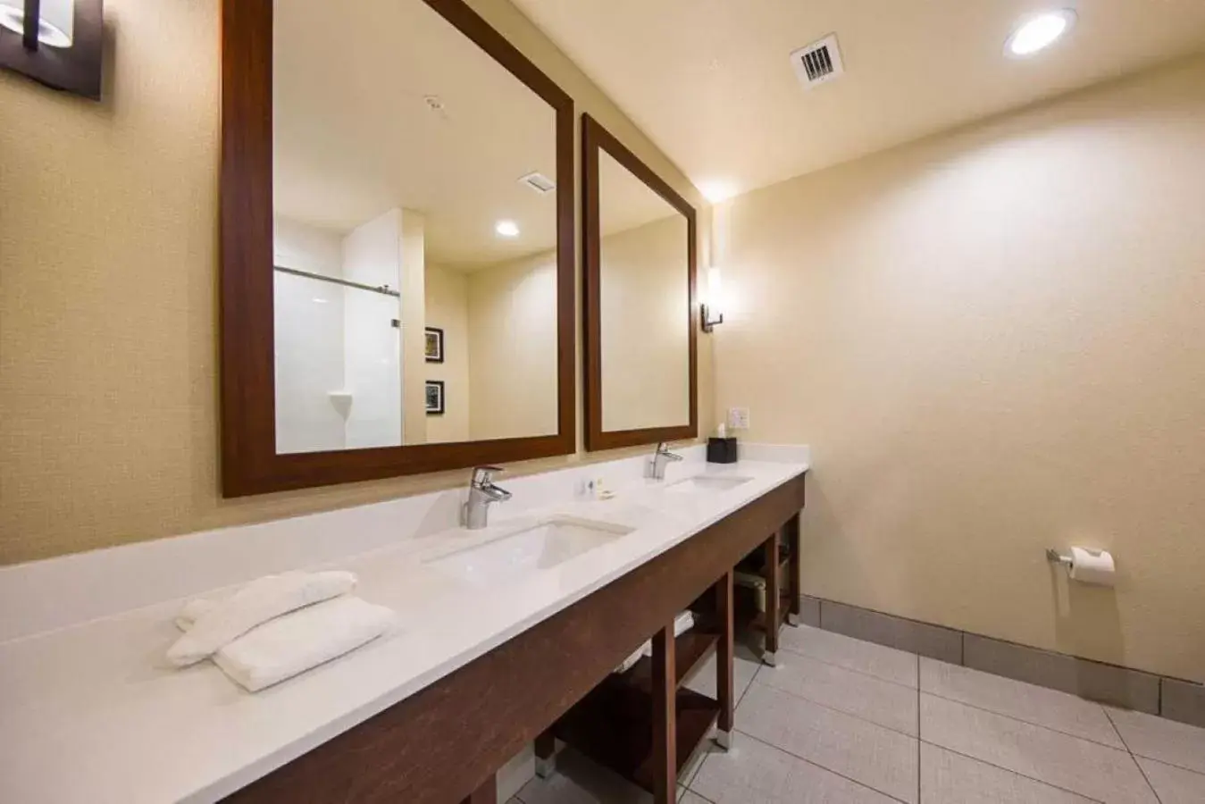 Bathroom in Comfort Suites Greenville South