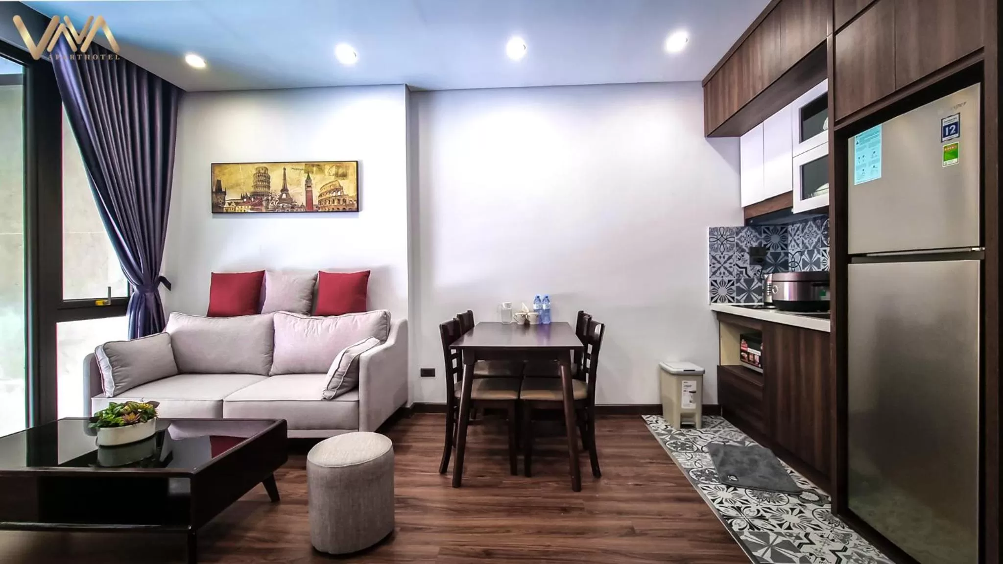 Living room in VNAHOMES APARTHOTEL