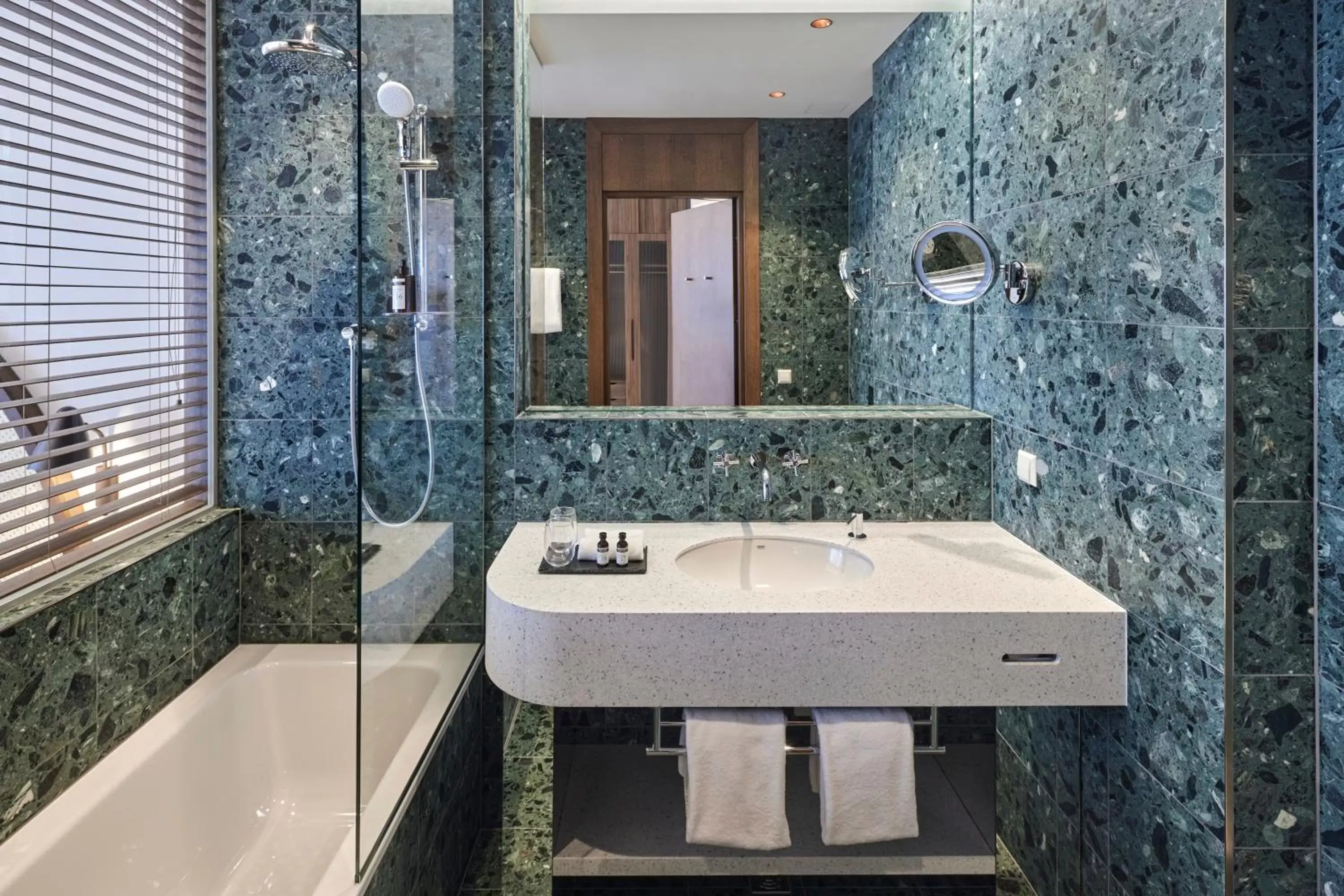 Shower, Bathroom in Neringa Hotel