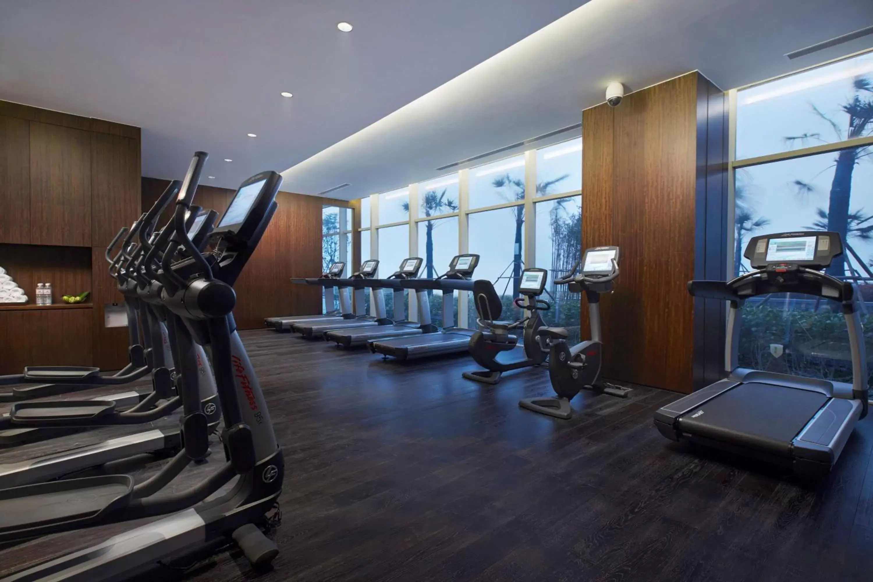 Fitness centre/facilities, Fitness Center/Facilities in Hyatt Regency Qingdao - Stone old beach - Exhibition Center